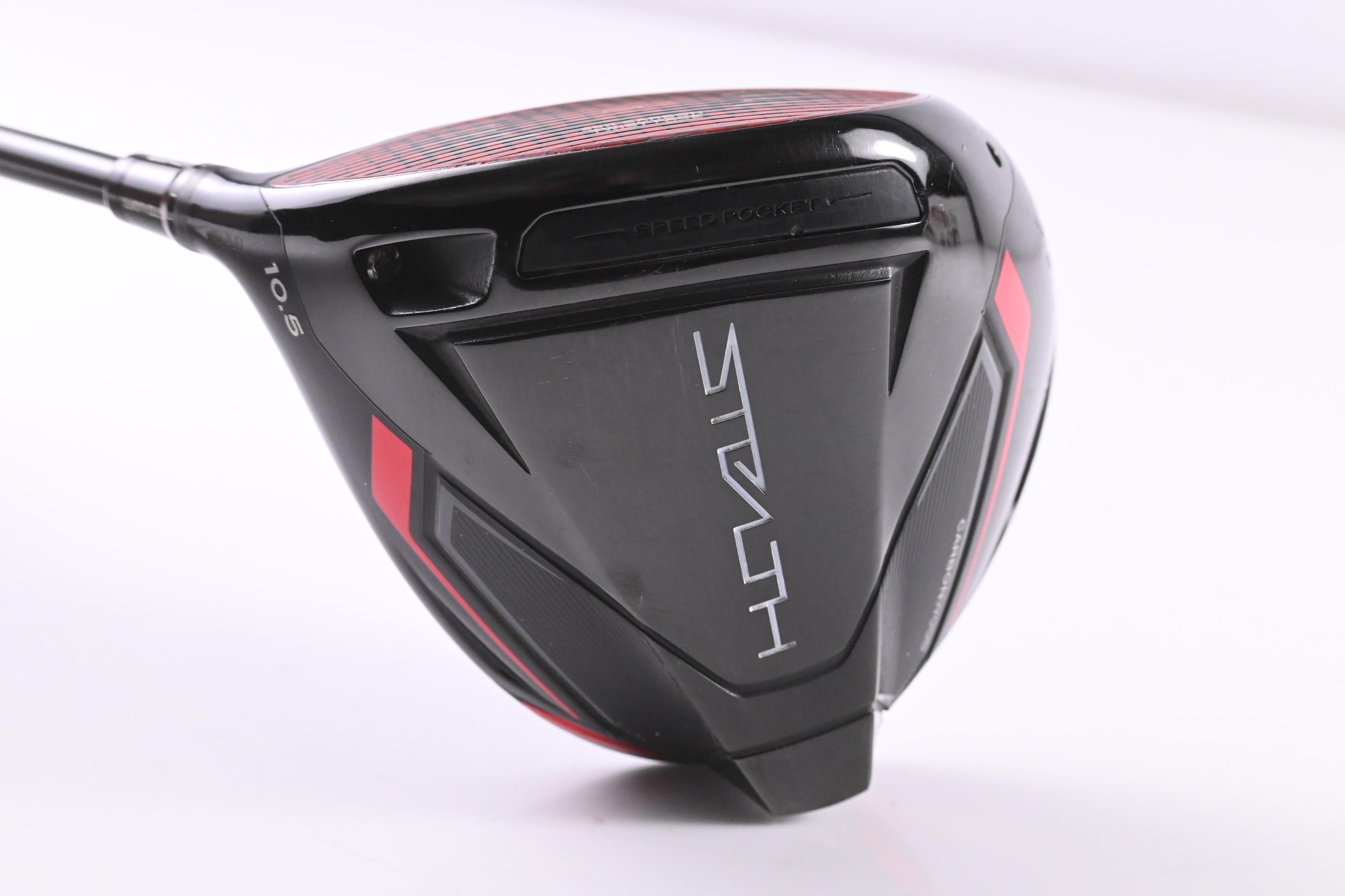 Left Hand Taylormade Stealth Driver / 10.5 Degree / Senior Flex Air Speeder 45 Shaft