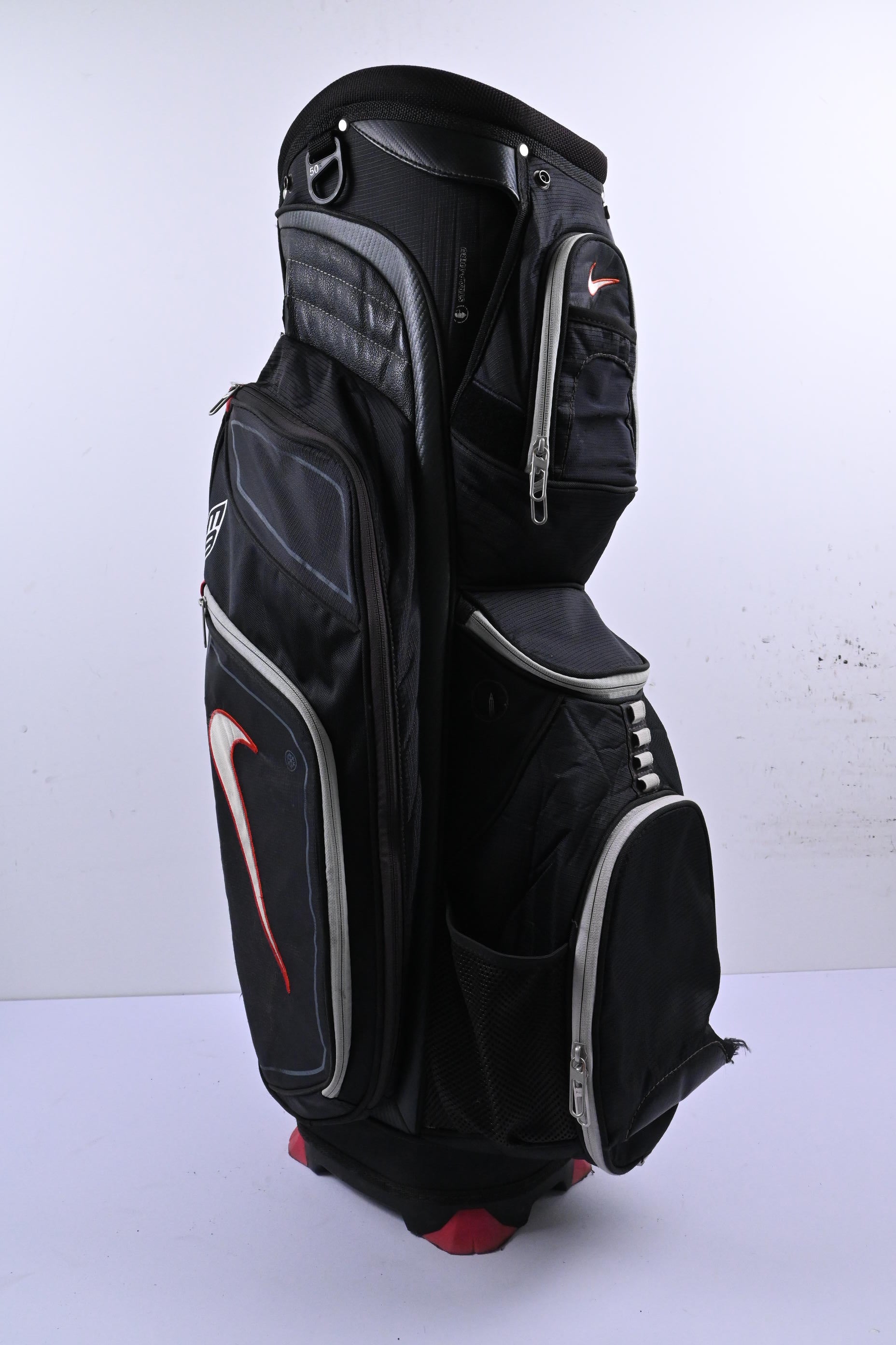 Nike E9 Cart Bag / 14-Way Divider / Black & Grey