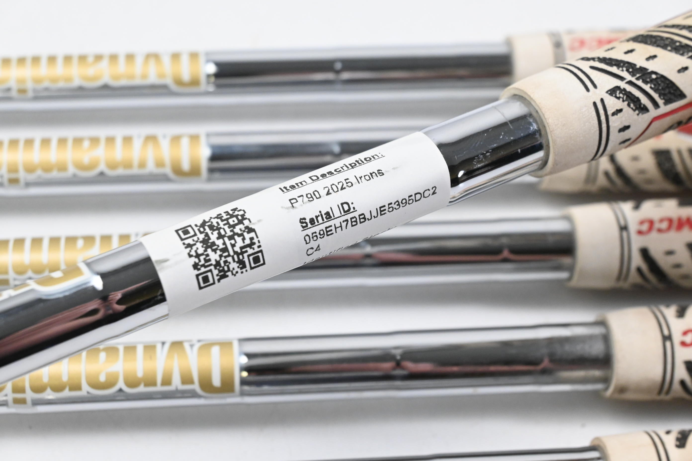 Taylormade P790 2025 Irons / 5-PW / Stiff Flex Dynamic Gold 105 S300 Shafts