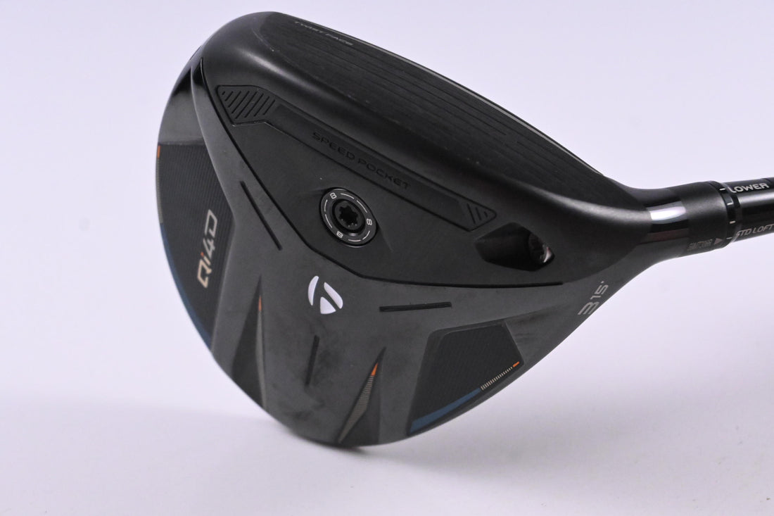 Taylormade Qi4D #3 Wood / 15 Degree / Stiff Flex Reax 65 Shaft