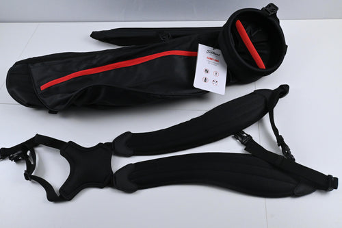 Titleist Carry Bag / 2-Way Divider / Black & Red