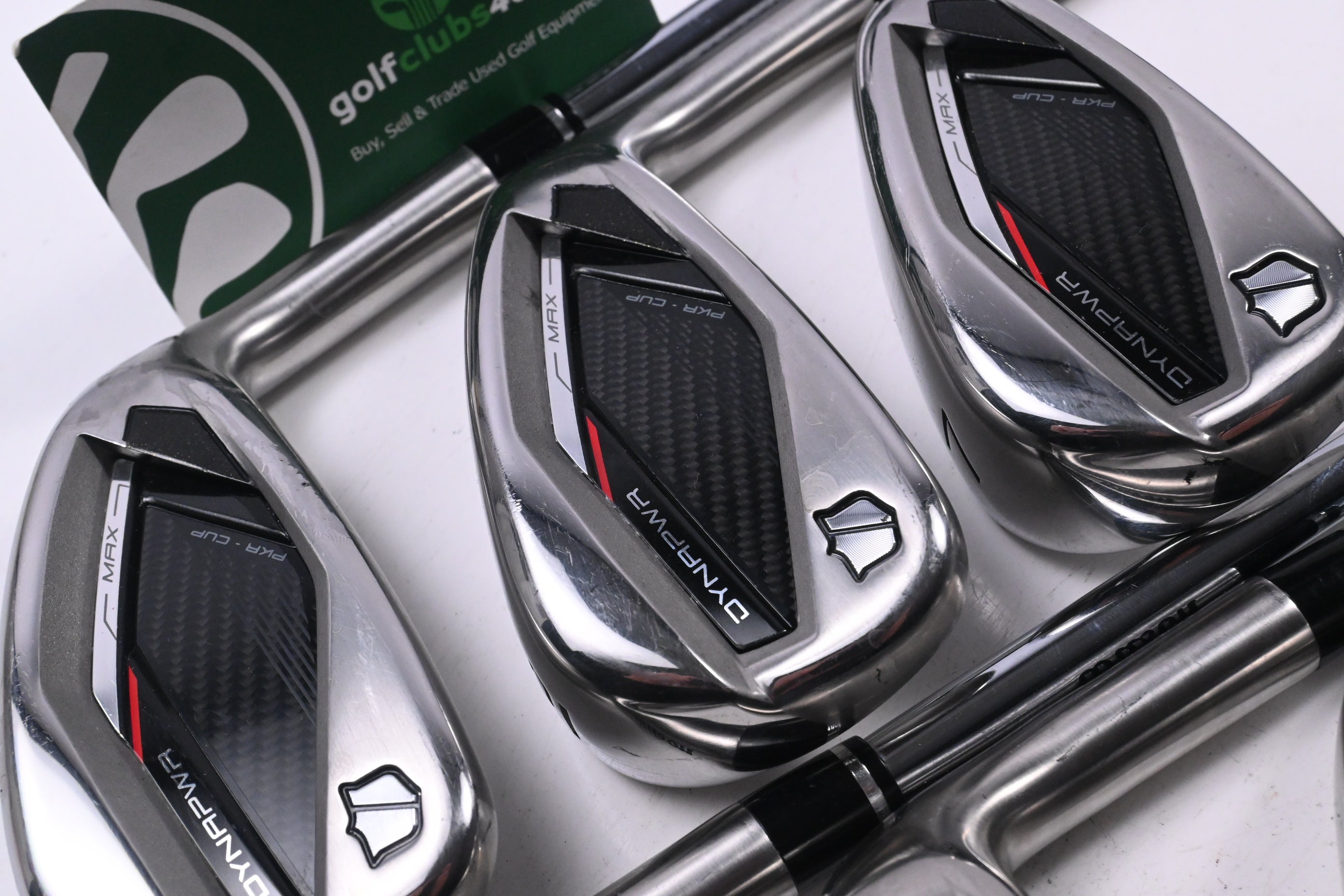 Wilson DYNAPWR Max Irons / 5-PW / Regular Flex KBS Max HL Shafts