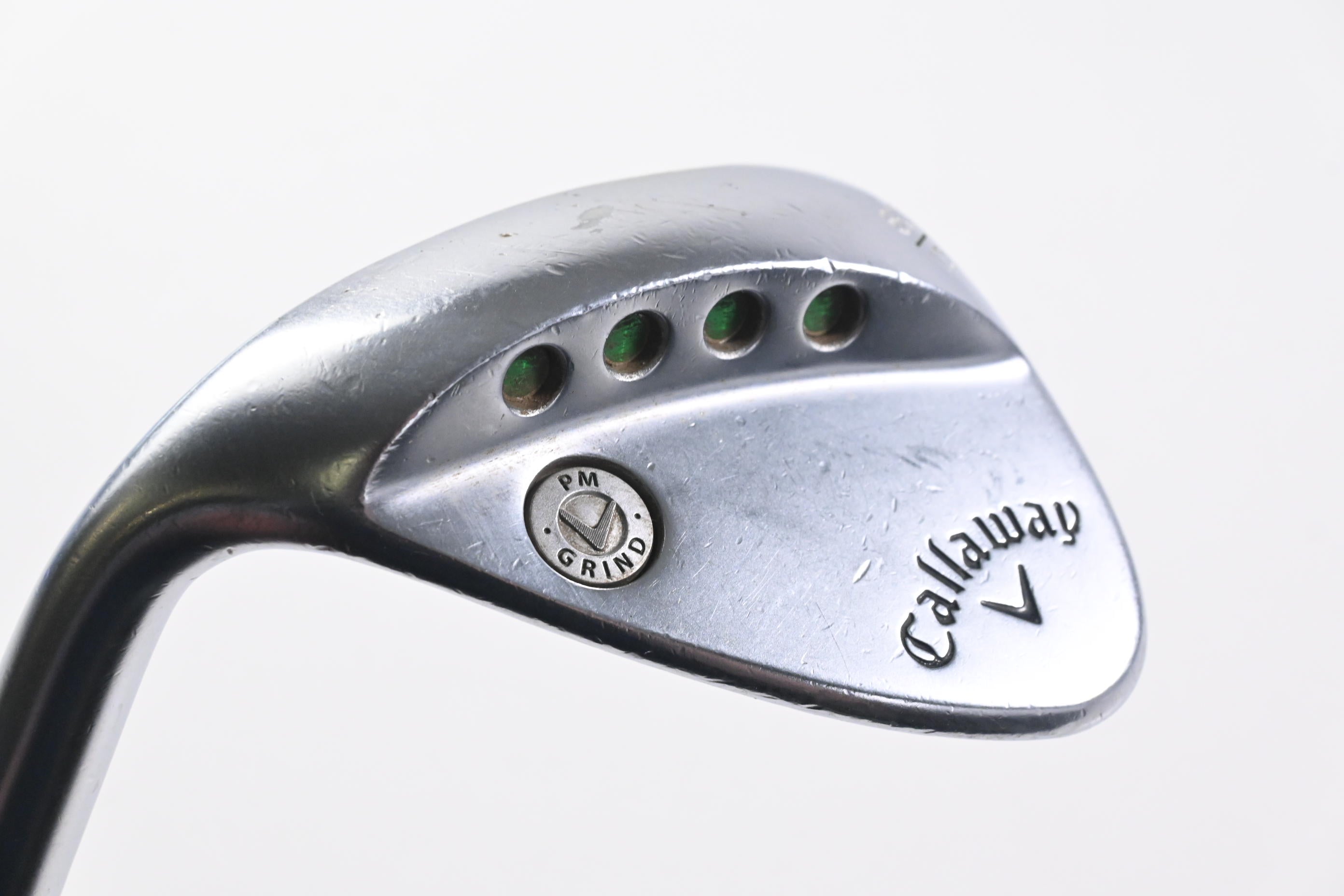 Left Hand Callaway Mack Daddy PM Grind Lob Wedge / 60 Degree / Stiff Flex Shaft
