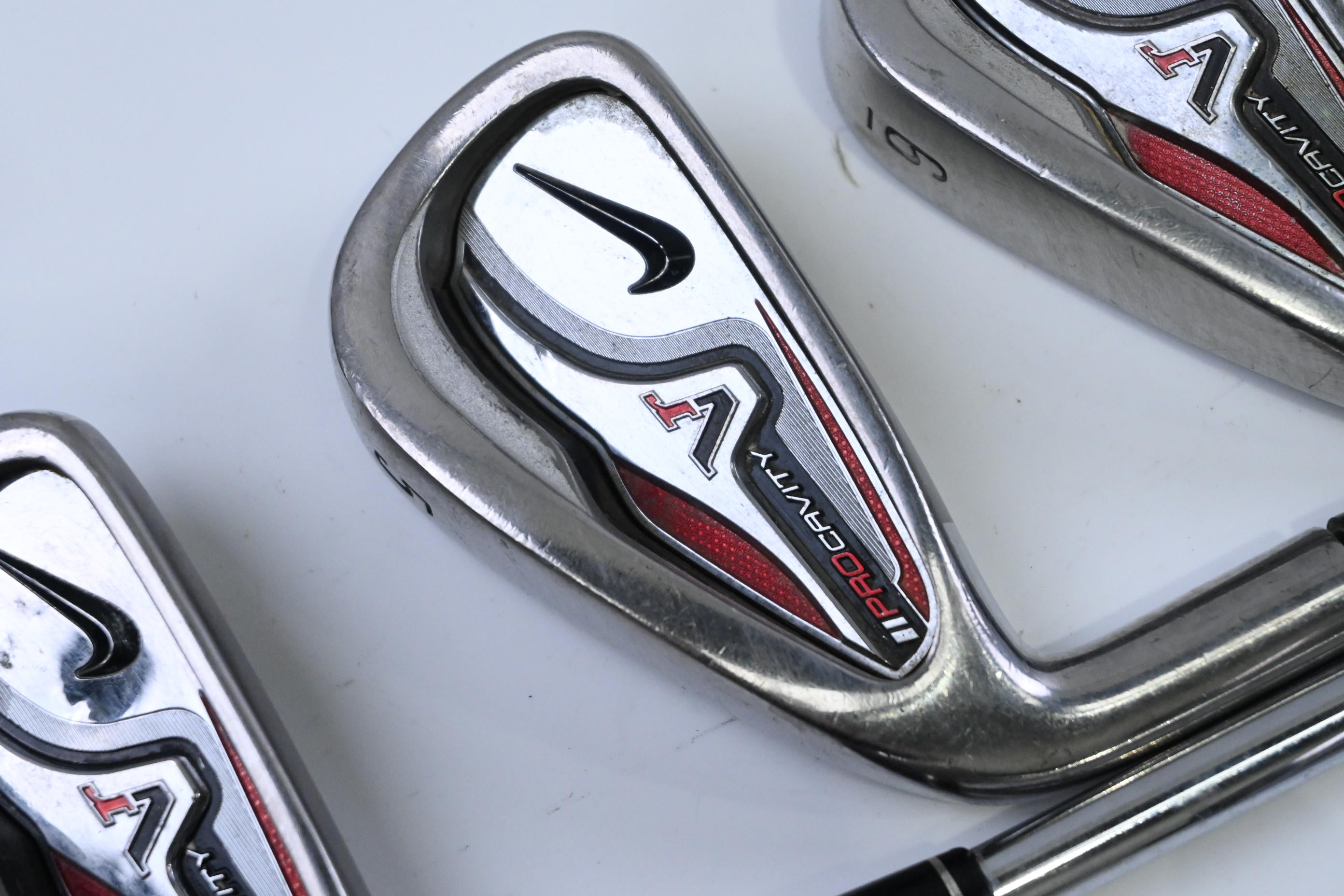 Left Hand Nike VR Pro Cavity Irons / 4-PW / Regular Flex Dynalite 110 Shaft