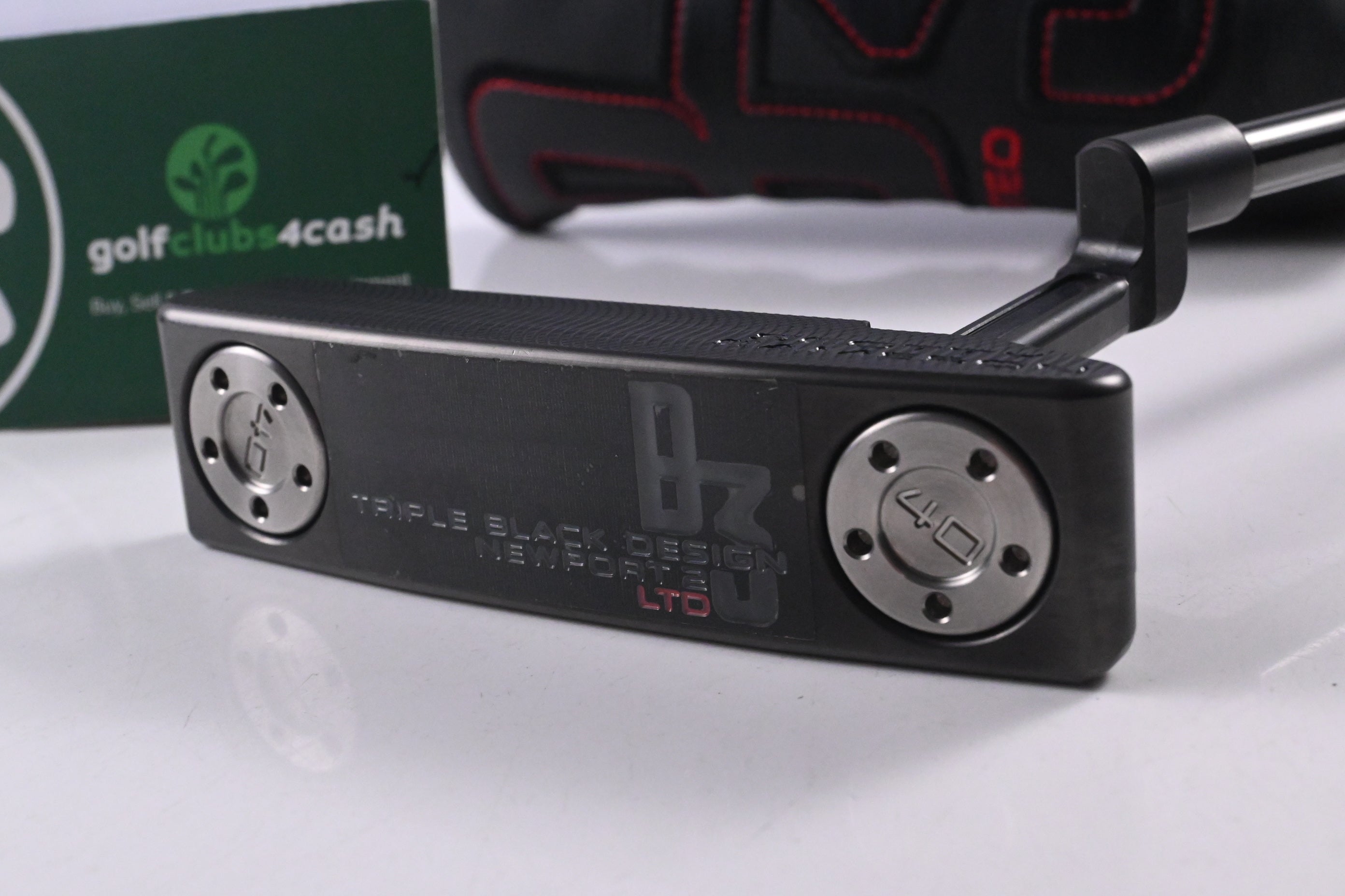 Scotty Cameron B3 Triple Black Design LTD Newport 2 Putter / 33 Inch