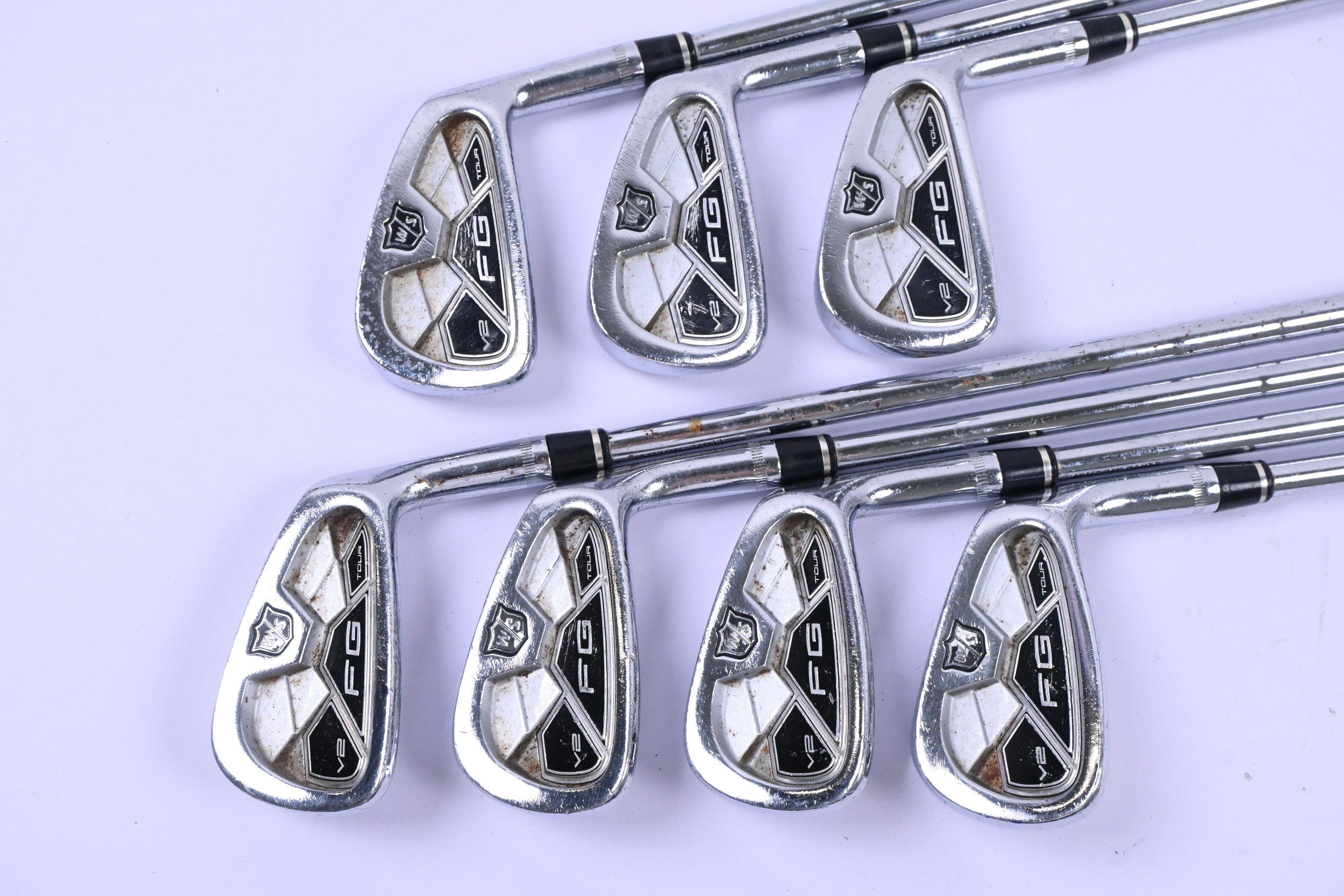 Wilson FG Tour V2 Irons / 4-PW / Regular Flex KBS Tour Shafts