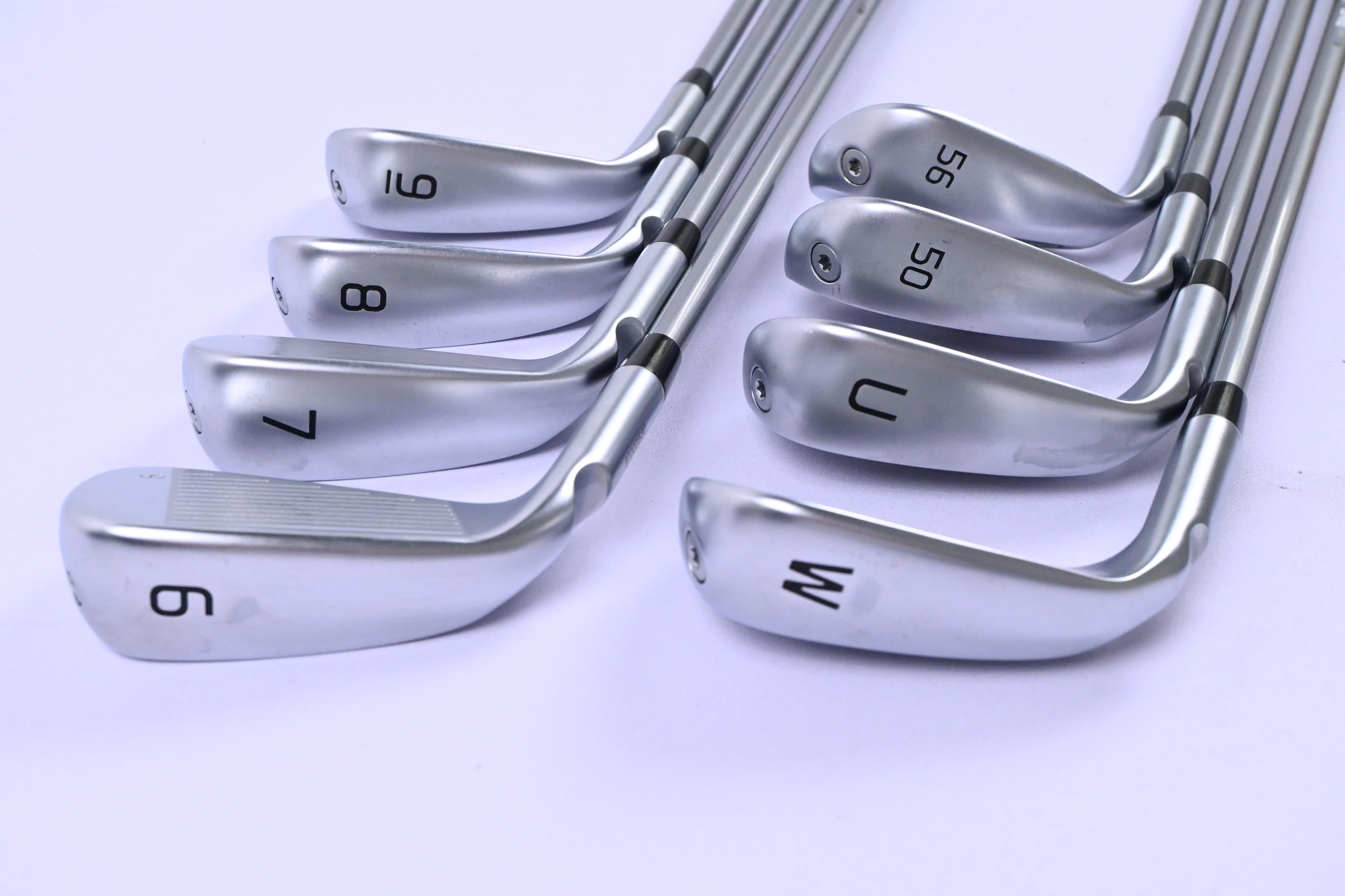 Ping G740 Irons / 6-PW+UW+GW+SW / Black Dot / Senior Flex Alta Quick 45 Shafts