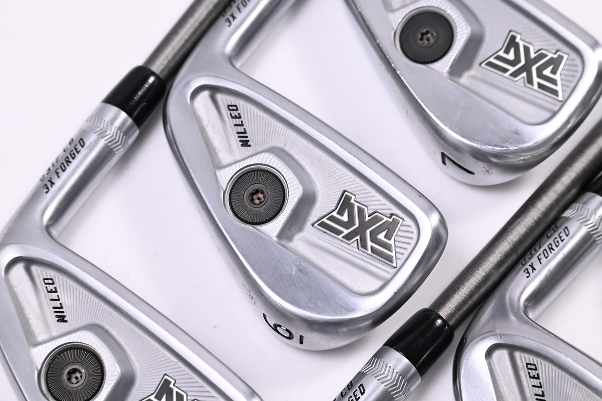PXG 0317 CB Milled Irons / 5-PW / Regular Flex Aerotech Steelfiber i95 Shafts
