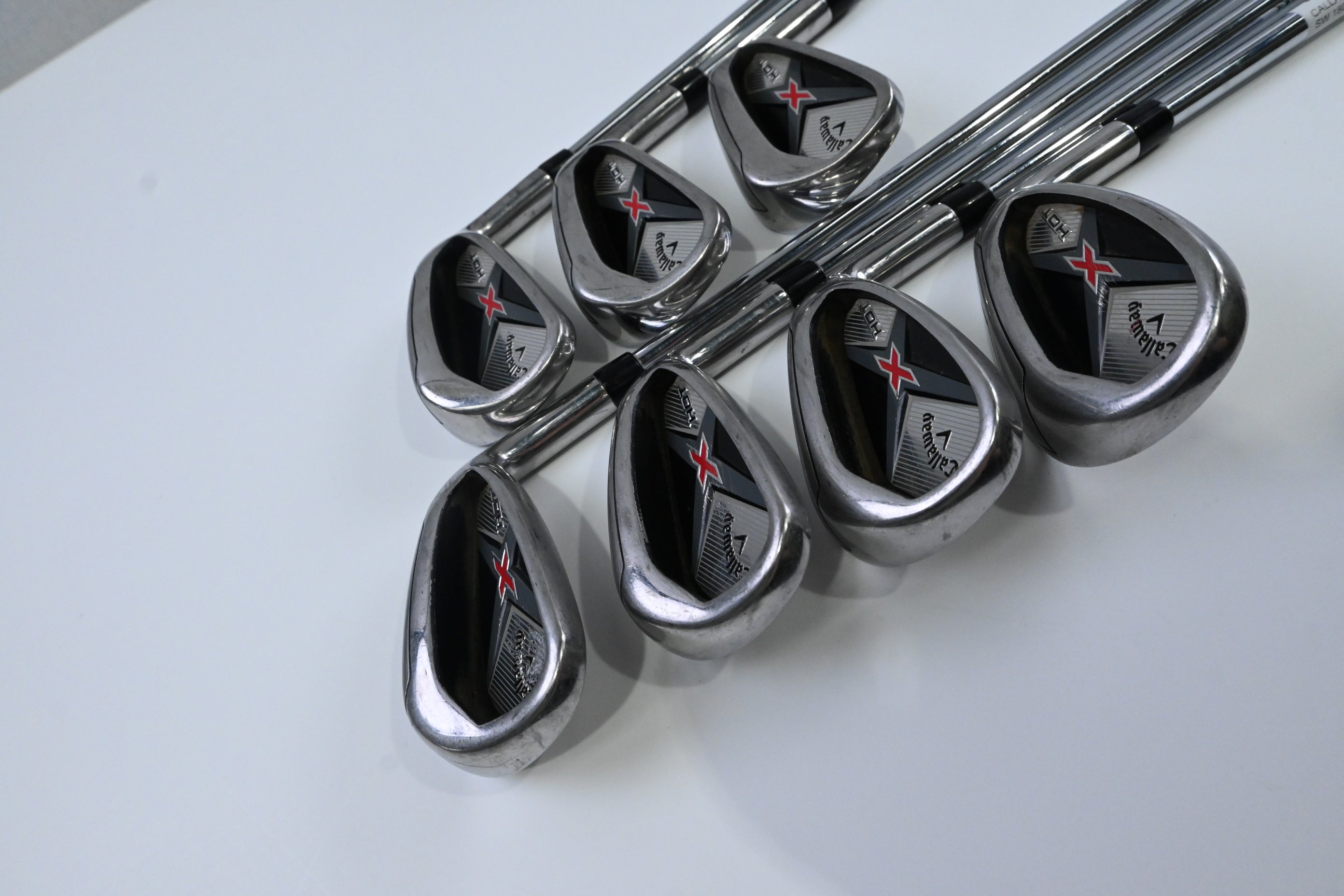 Callaway X Hot Irons / 5-PW+SW / Regular Flex XP85 R300
