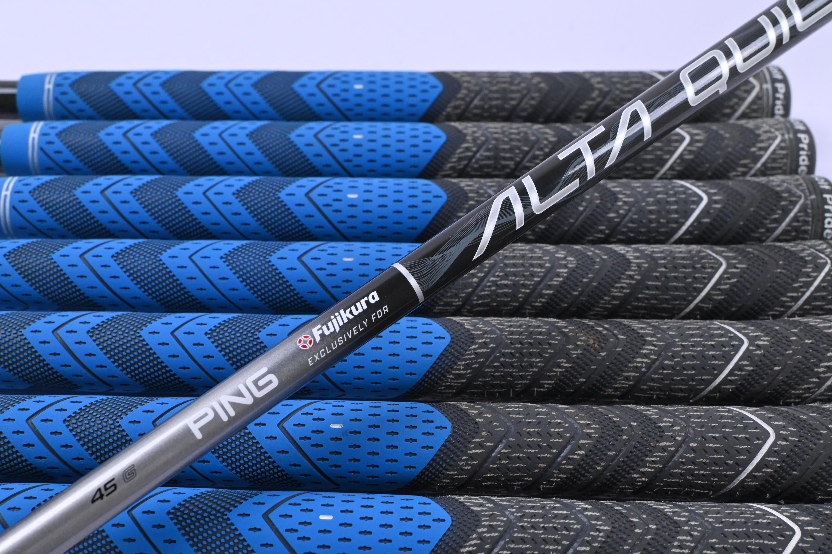 Ping G740 Irons / 6-PW+UW+GW+SW / Black Dot / Senior Flex Alta Quick 45 Shafts