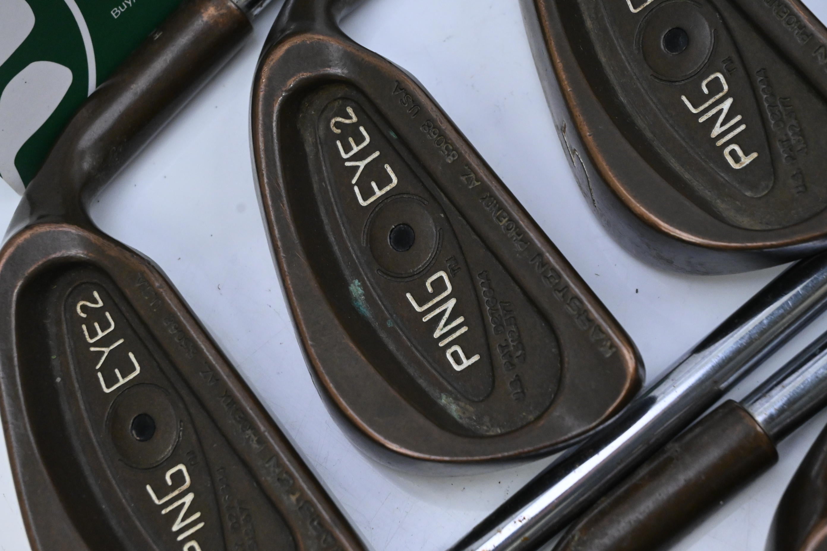 Ping Eye 2 BeCu Irons / 3-PW+SW / Black Dot / Regular Flex Ping Karsten