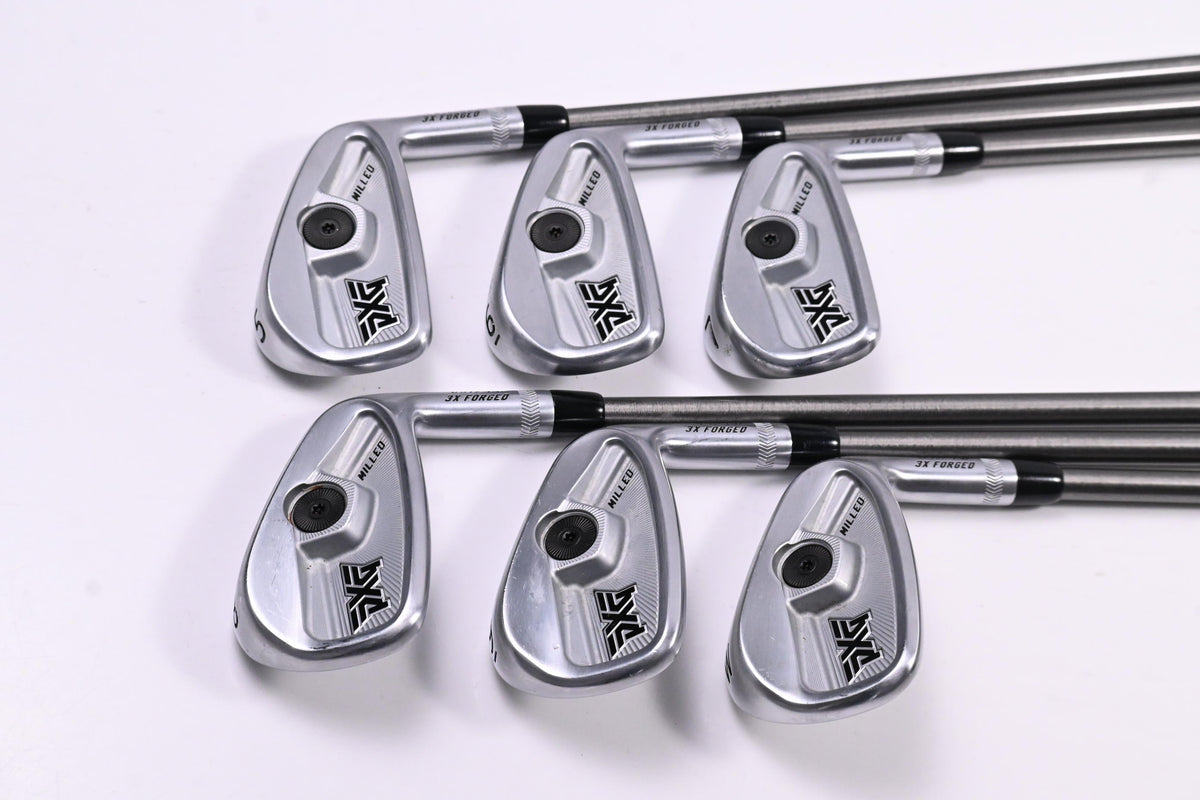 PXG 0317 CB Milled Irons / 5-PW / Regular Flex Aerotech Steelfiber i95 Shafts