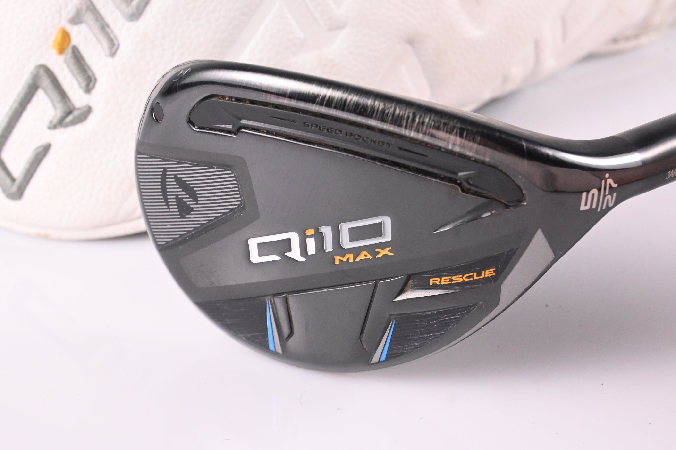 Ladies Taylormade Qi10 Max #5 Hybrid / 27 Degree / Ladies Flex Speeder NX 40