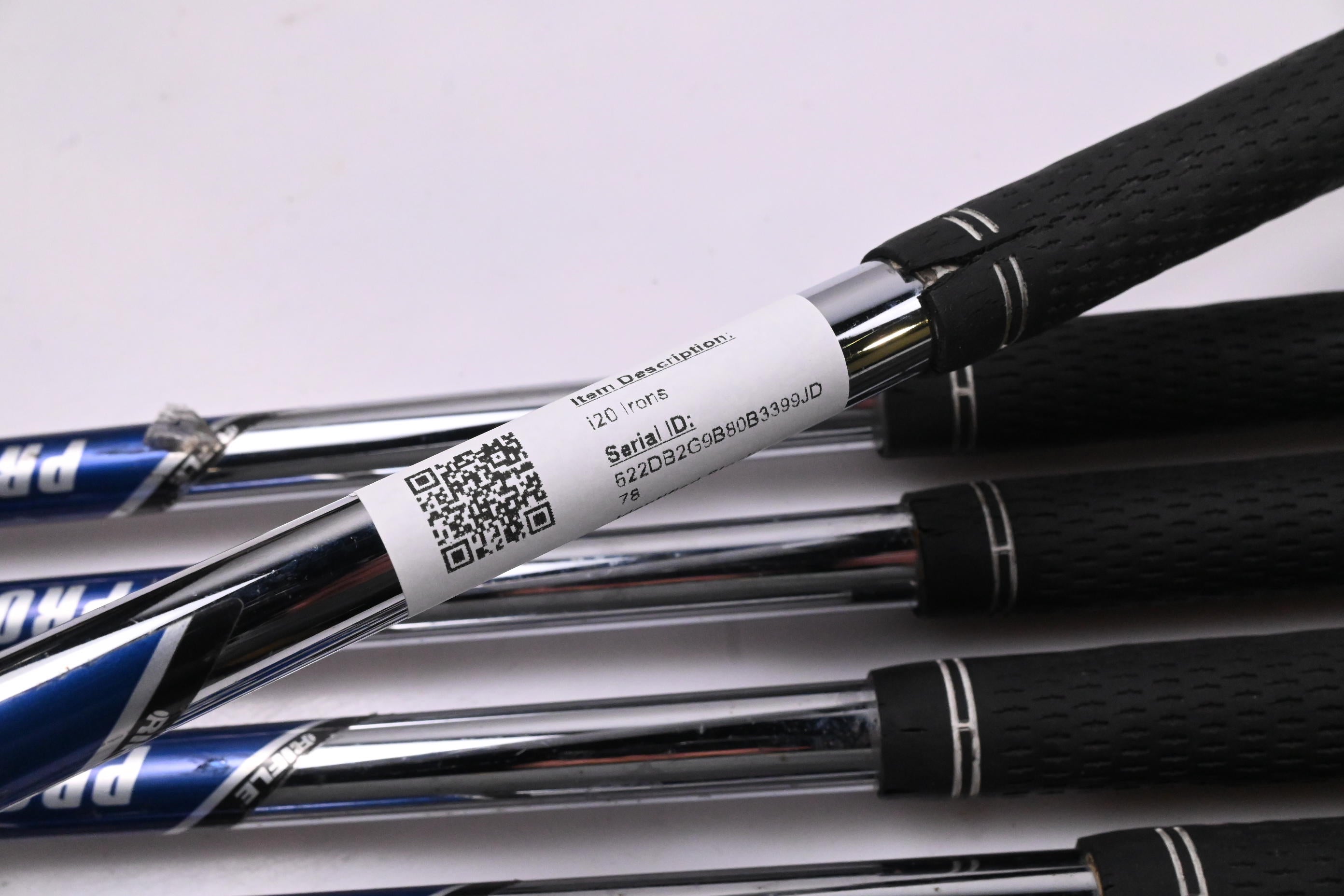 Ping i20 Irons / 4-PW / Red Dot / Regular Flex Project X Flighted Shafts