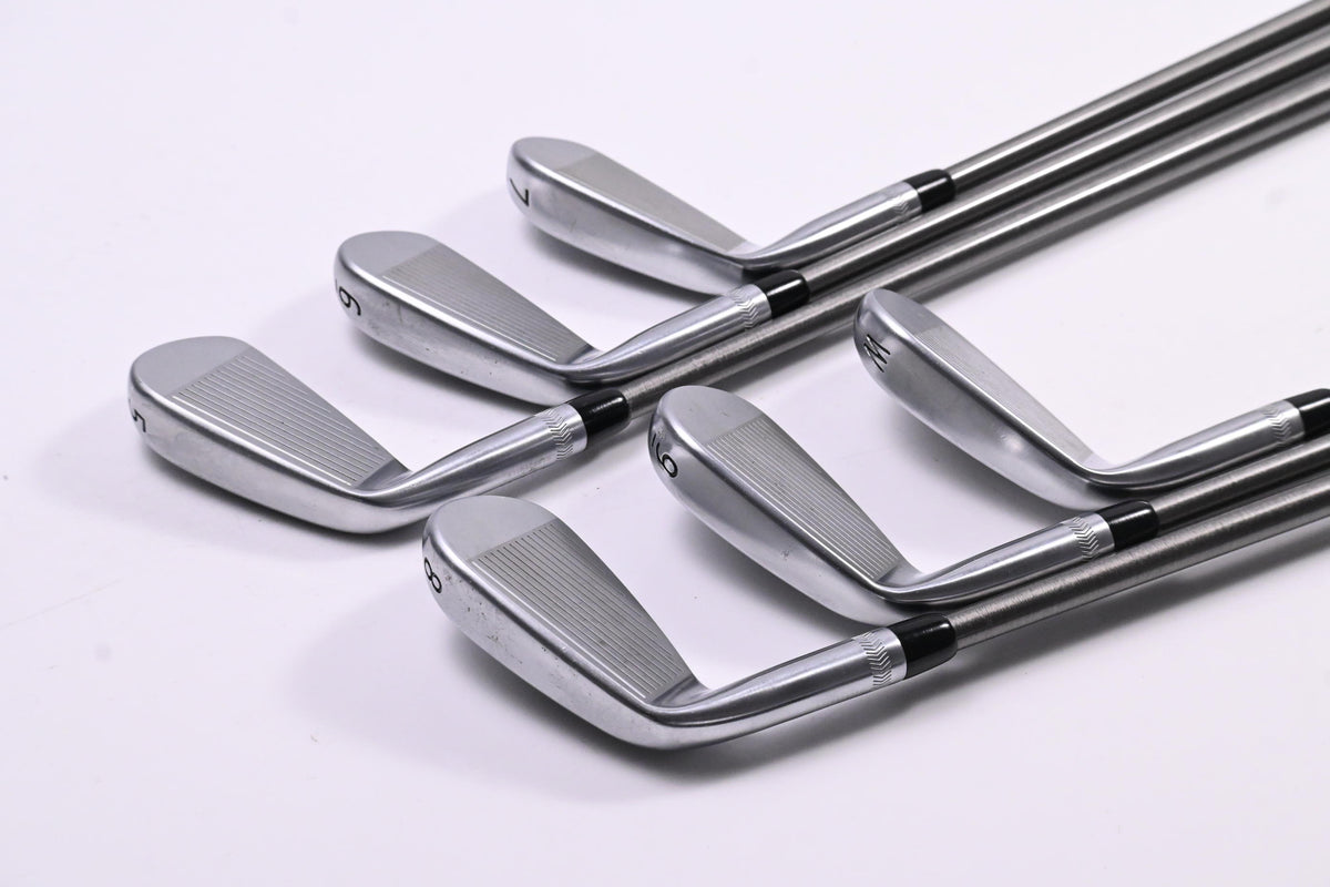 PXG 0317 CB Milled Irons / 5-PW / Regular Flex Aerotech Steelfiber i95 Shafts