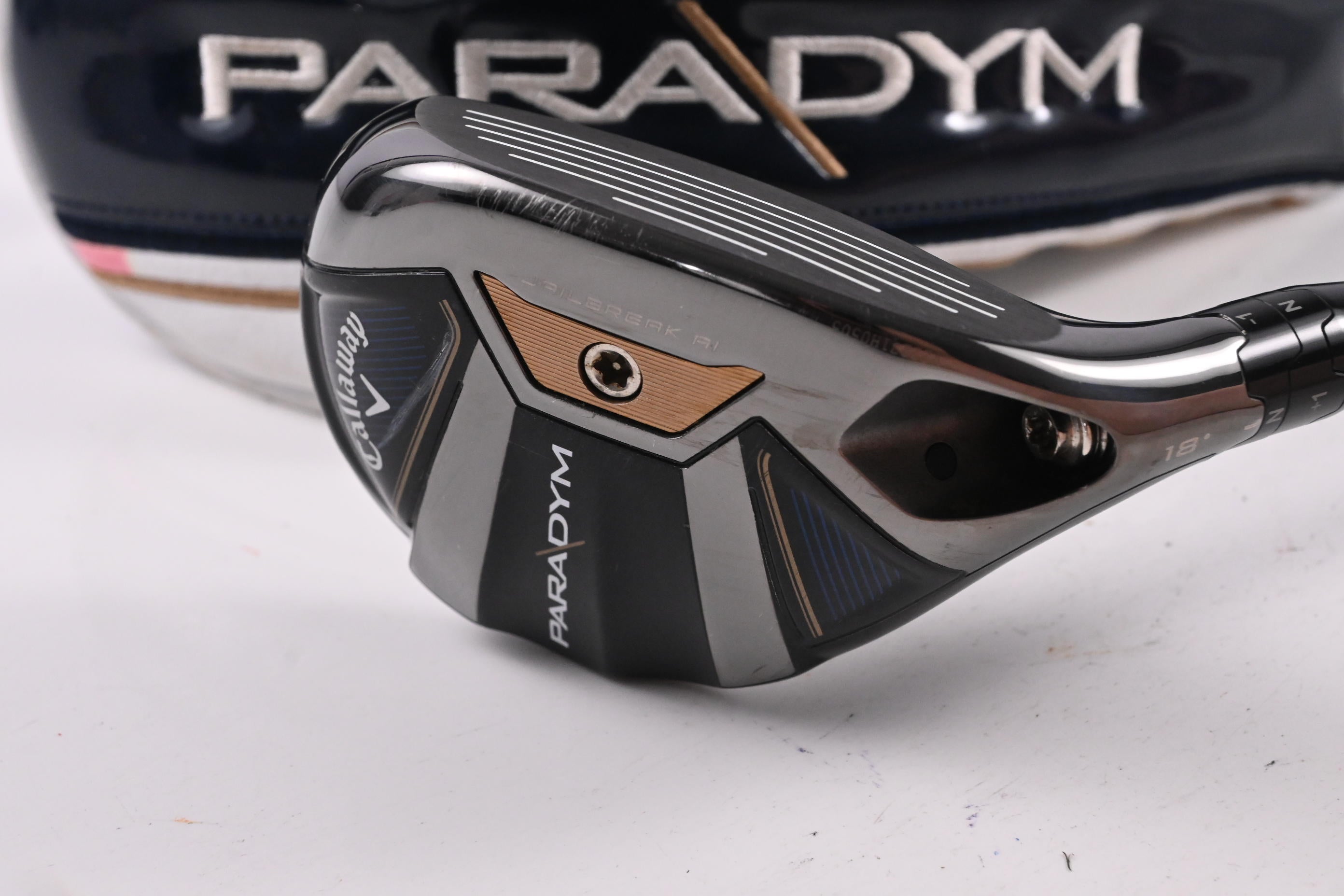 Callaway Paradym #3 Hybrid / 18 Degree / Stiff Flex HZRDUS Silver 75 Shaft