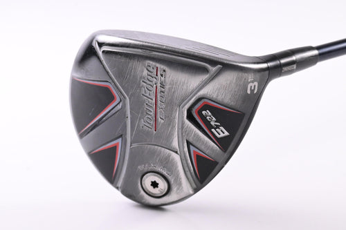 Tour Edge Exotics E722 #3 Wood / 15 Degree / Stiff Flex Ventus Blue 6 Shaft