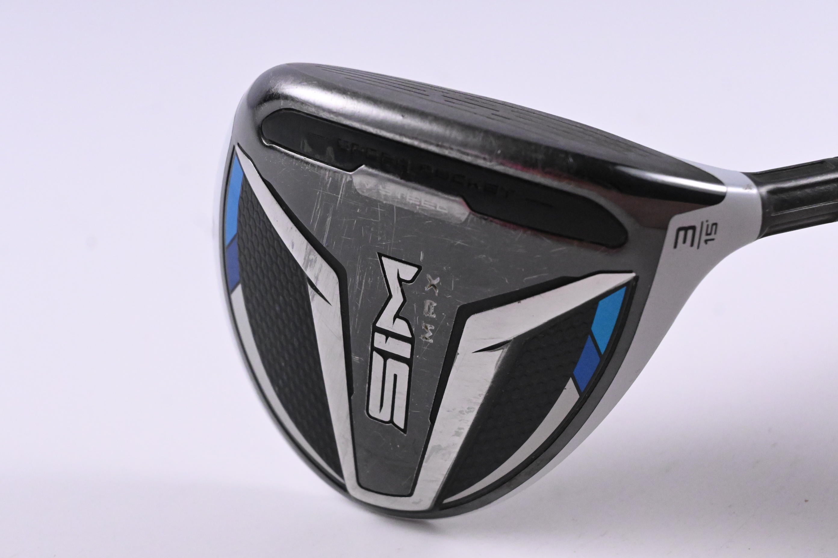 Taylormade SIM Max #3 Wood / 15 Degree / X-Flex Ventus Blue 6 Shaft