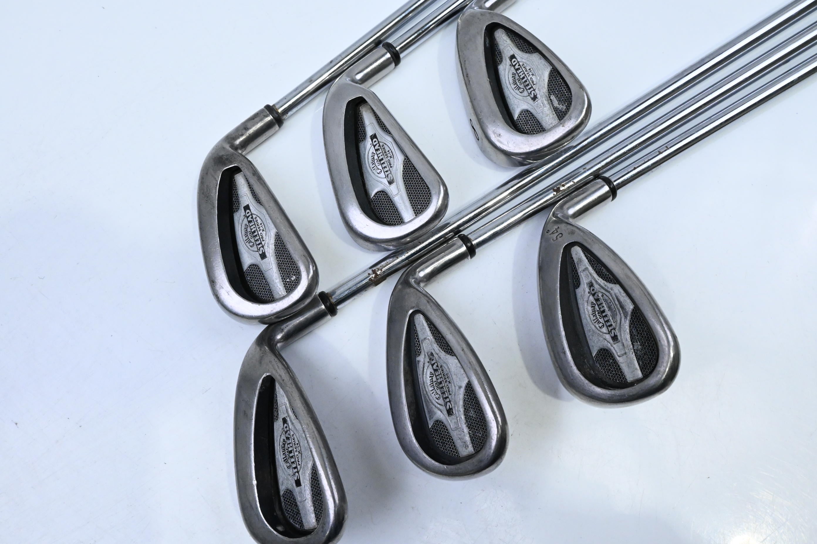 Callaway X-14 Pro Series Irons / 6-PW+SW / Stiff Flex Rifle Constant Weight Shafts