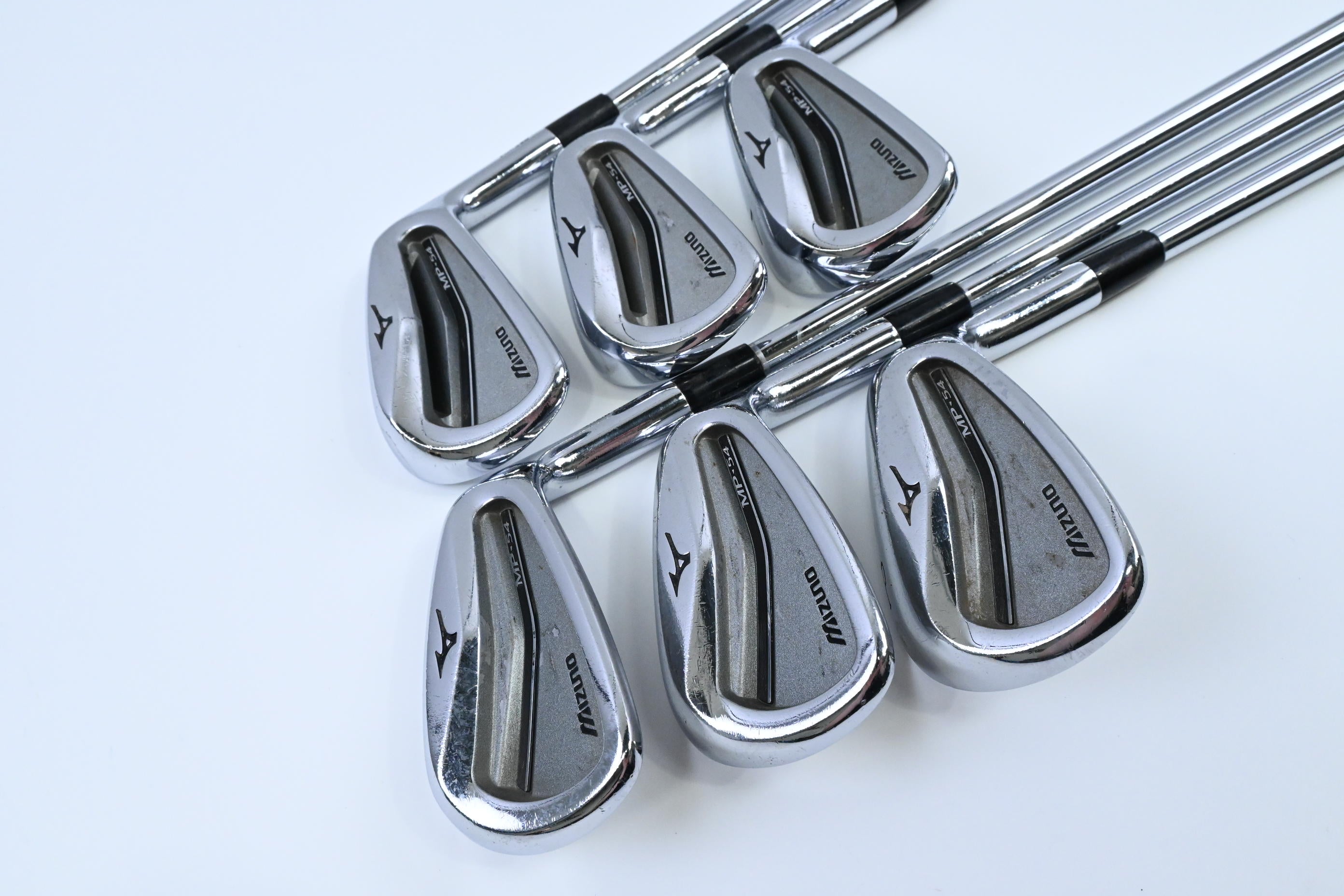 Mizuno MP-54 Irons / 5-PW / Stiff Flex Project X Rifle Shafts