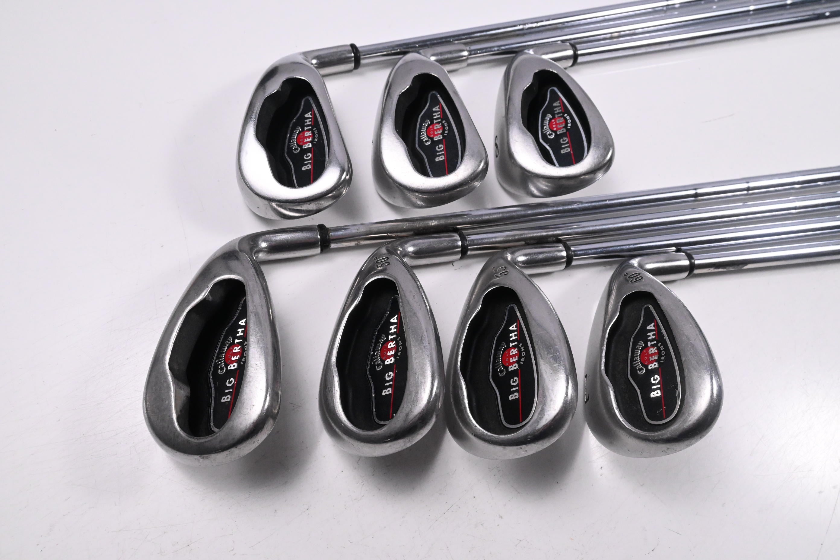 Callaway Big Bertha 2004 Irons / 6-PW+SW+LW / Uniflex Callaway Shafts