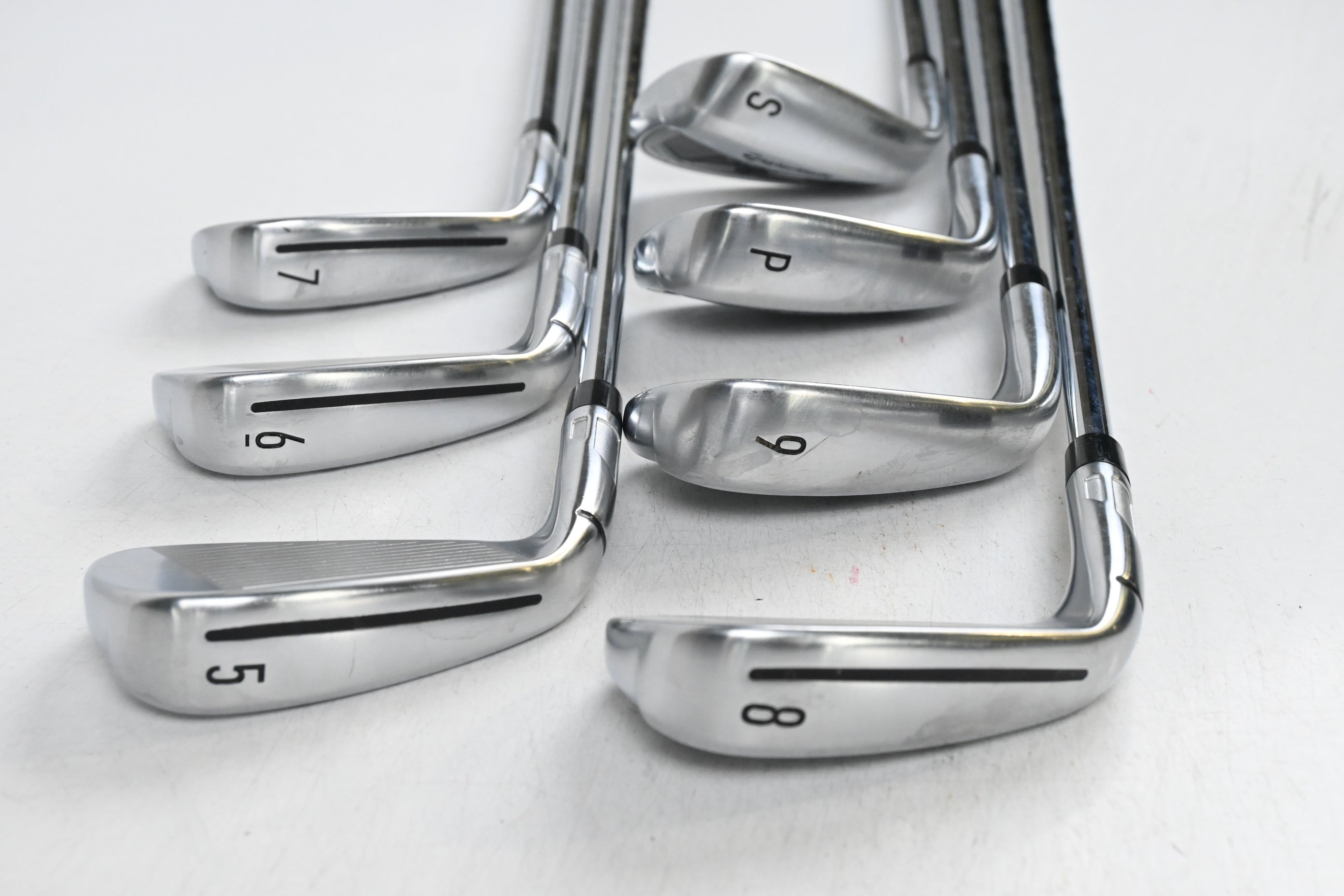 Taylormade Qi Max Irons / 5-PW+SW / Stiff Flex KBS MAX MT 85 Shafts
