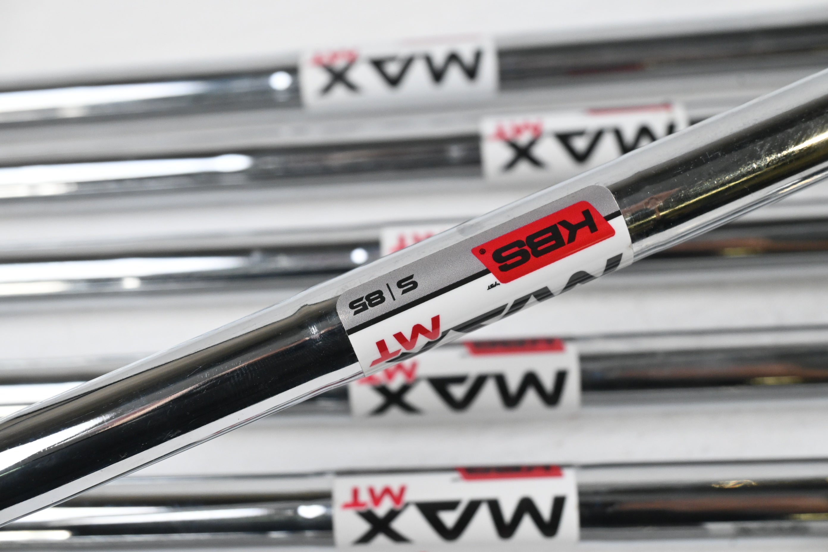 Taylormade Qi Max Irons / 5-PW+SW / Stiff Flex KBS MAX MT 85 Shafts