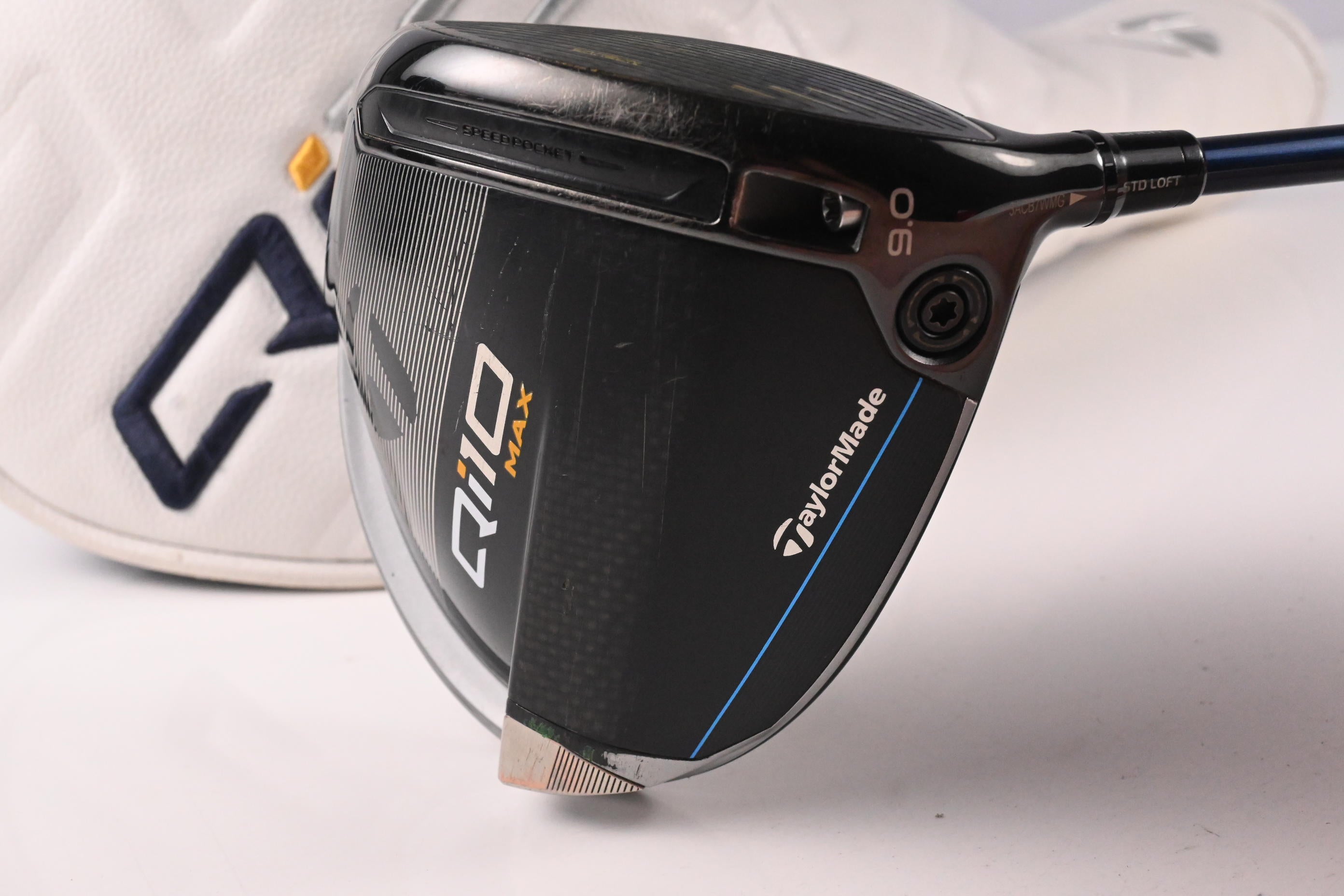 Taylormade Qi10 Max Driver / 9 Degree / Regular Flex Fujikura Ventus Blue 5