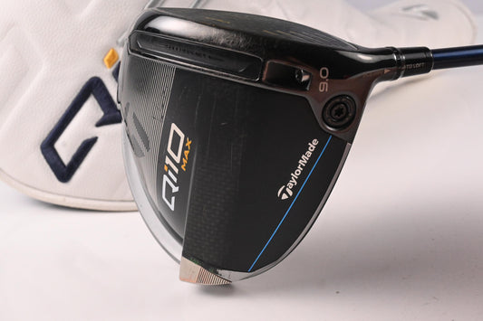 Taylormade Qi10 Max Driver / 9 Degree / Regular Flex Fujikura Ventus Blue 5