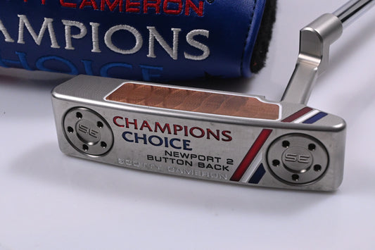 Scotty Cameron Champions Choice Newport 2 Button Back 2023 Putter / 34 Inch