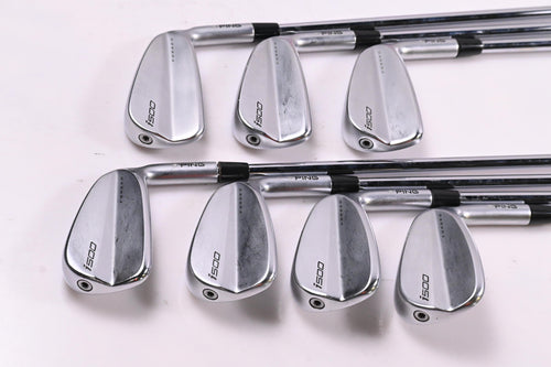 Ping i500 Irons / 4-PW / Silver Dot / Regular Flex Ping AWT 2.0 Shafts