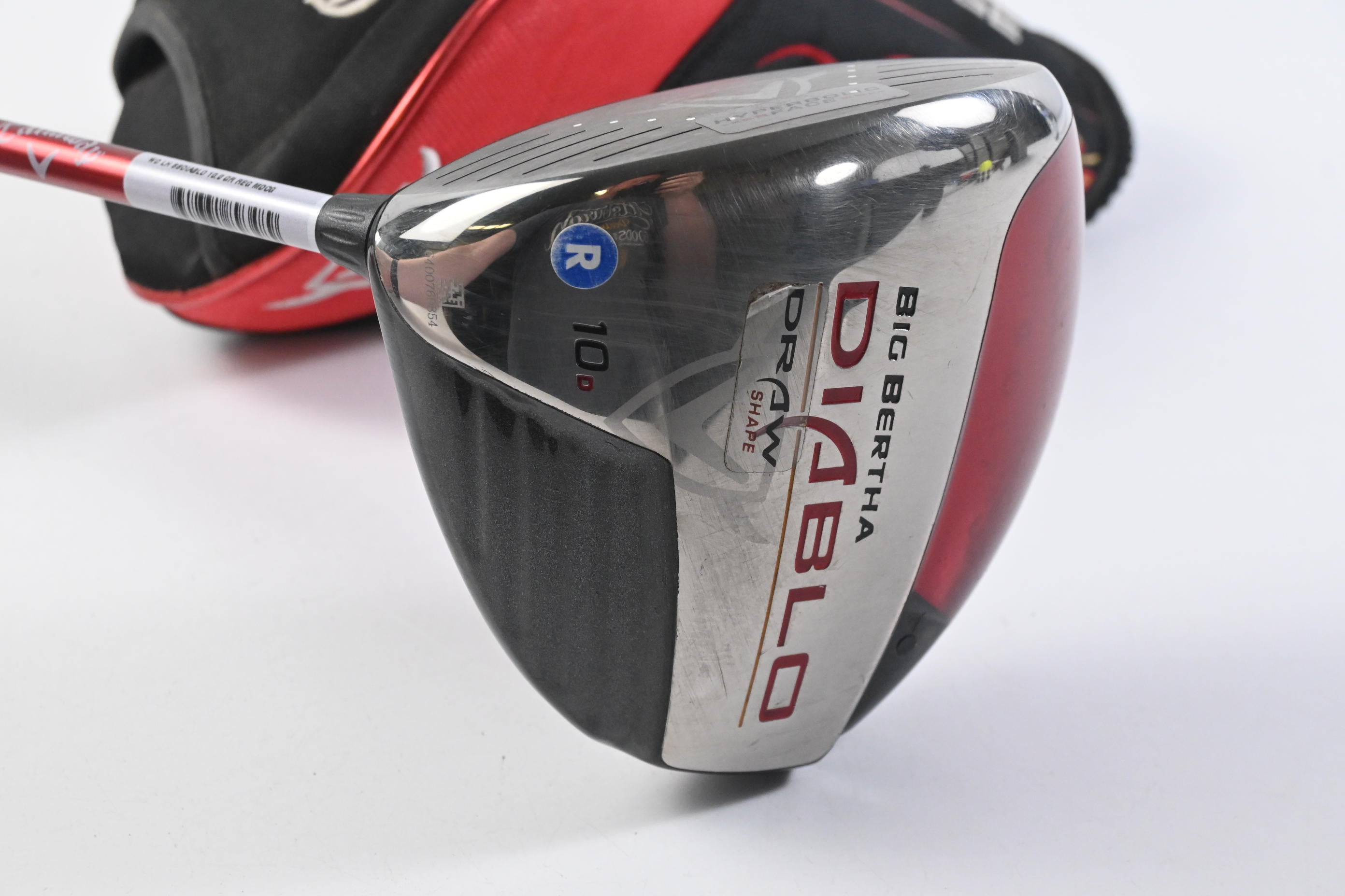 Left Hand Callaway Big Bertha Diablo Driver / 10 Degree / Regular Flex Aldila
