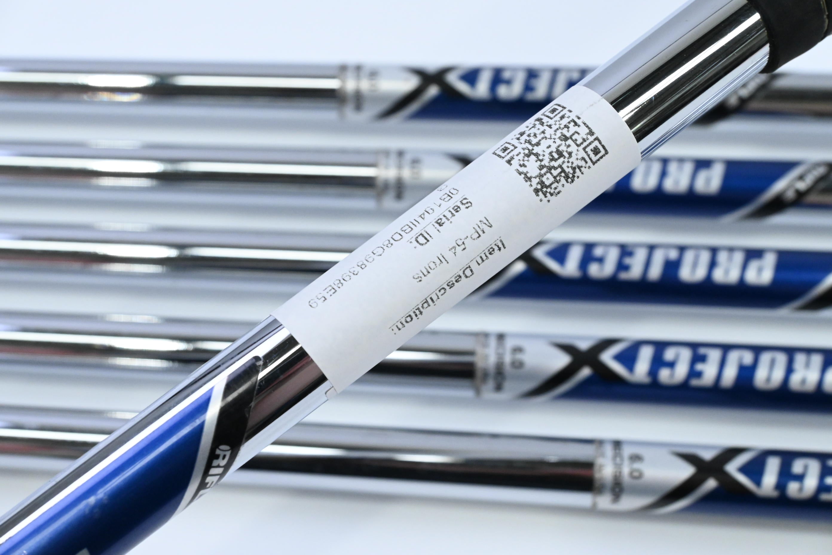 Mizuno MP-54 Irons / 5-PW / Stiff Flex Project X Rifle Shafts