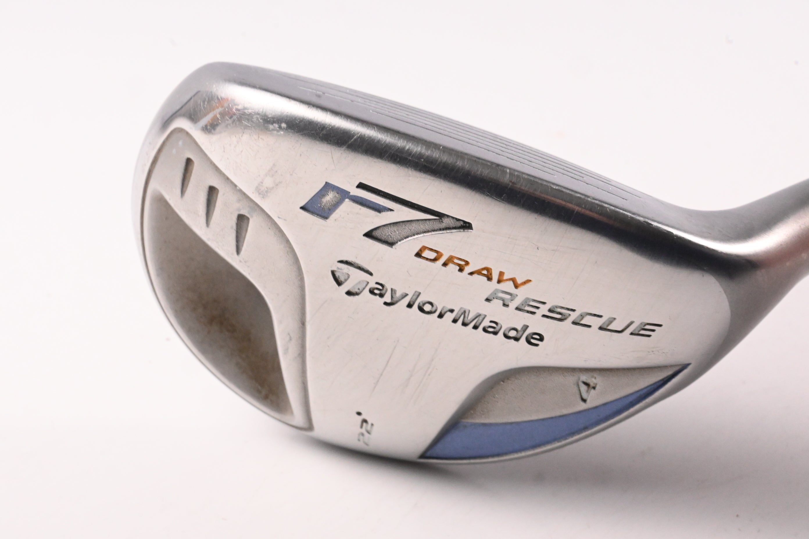 Ladies Taylormade R7 Draw #4 Hybrid / 22 Degree / Ladies Flex Reax 45 Shaft