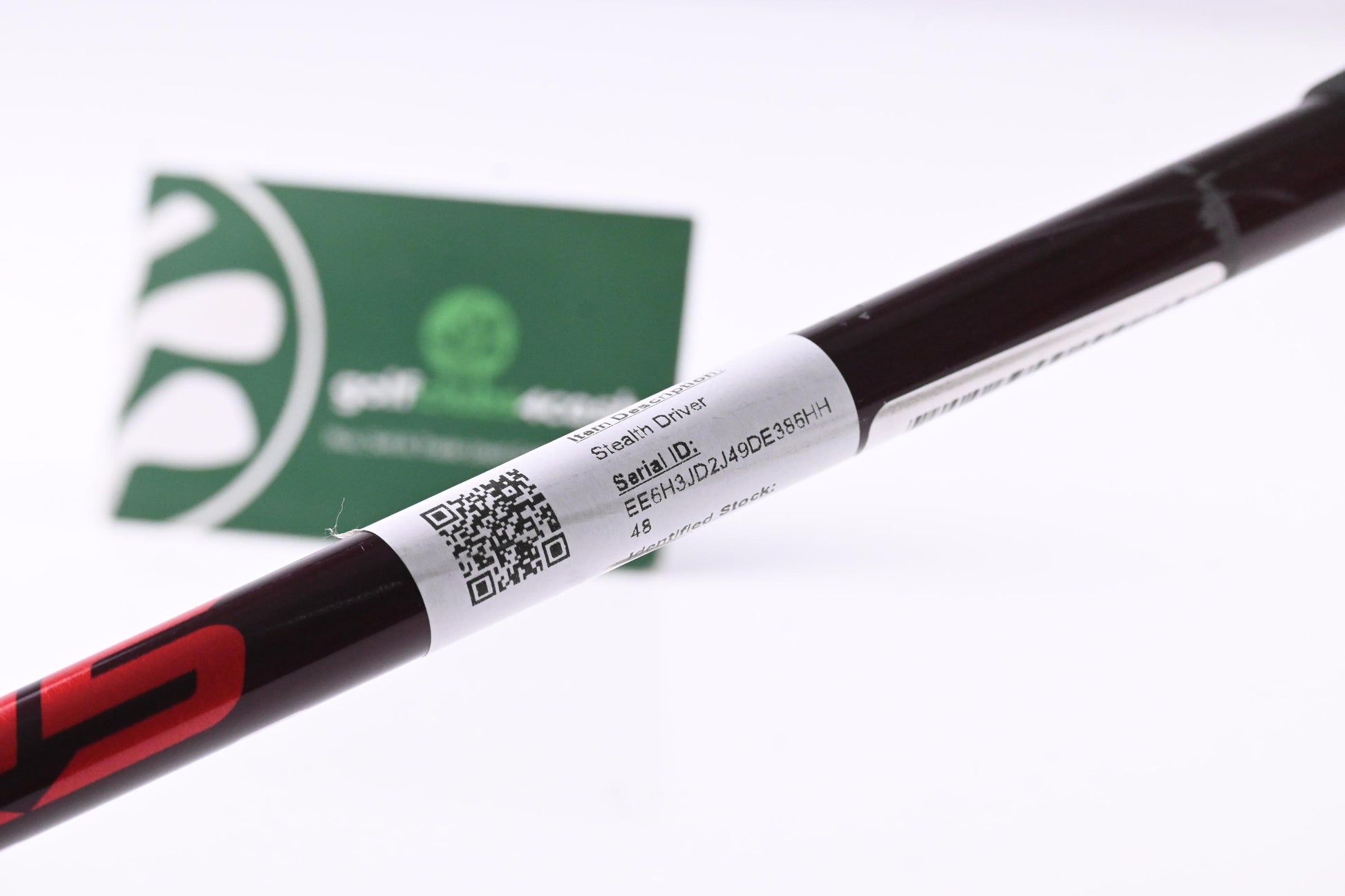 Left Hand Taylormade Stealth Driver / 9 Degree / Stiff Flex Speeder NX Red 60