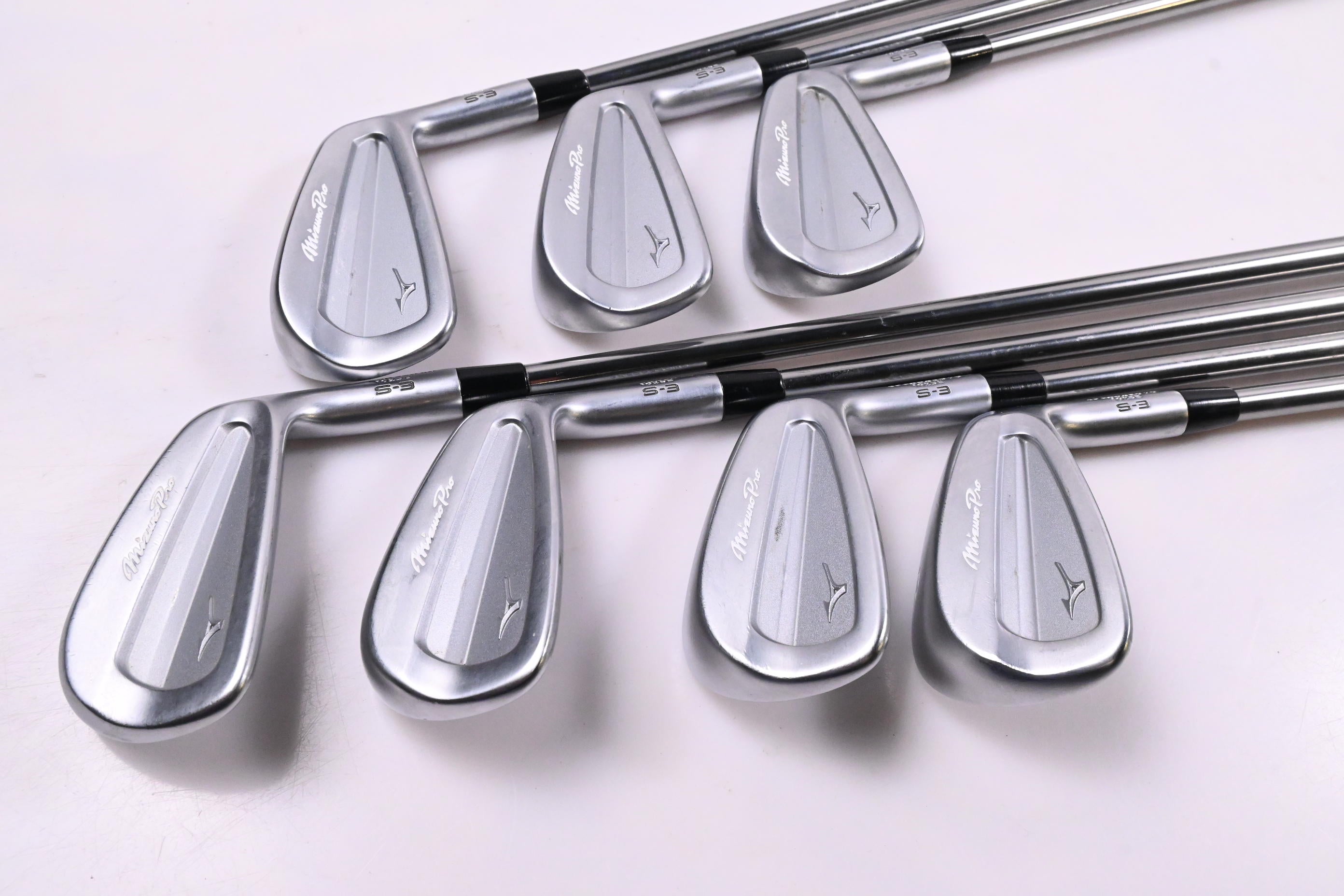 Mizuno Pro S-3 Irons / 4-PW / Stiff Flex Accra TZ 85i Shafts