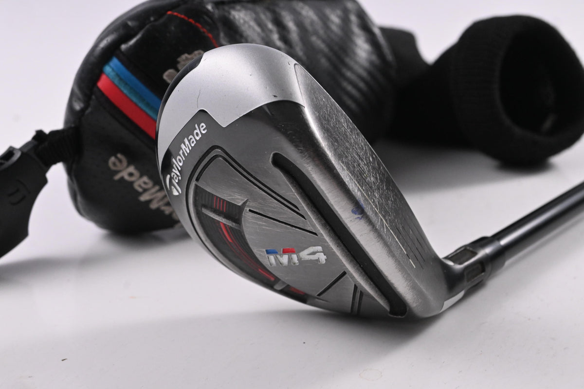 Taylormade M4 #4 Hybrid / 22 Degree / Regular Flex Fujikura Atmos Red 6 Shaft