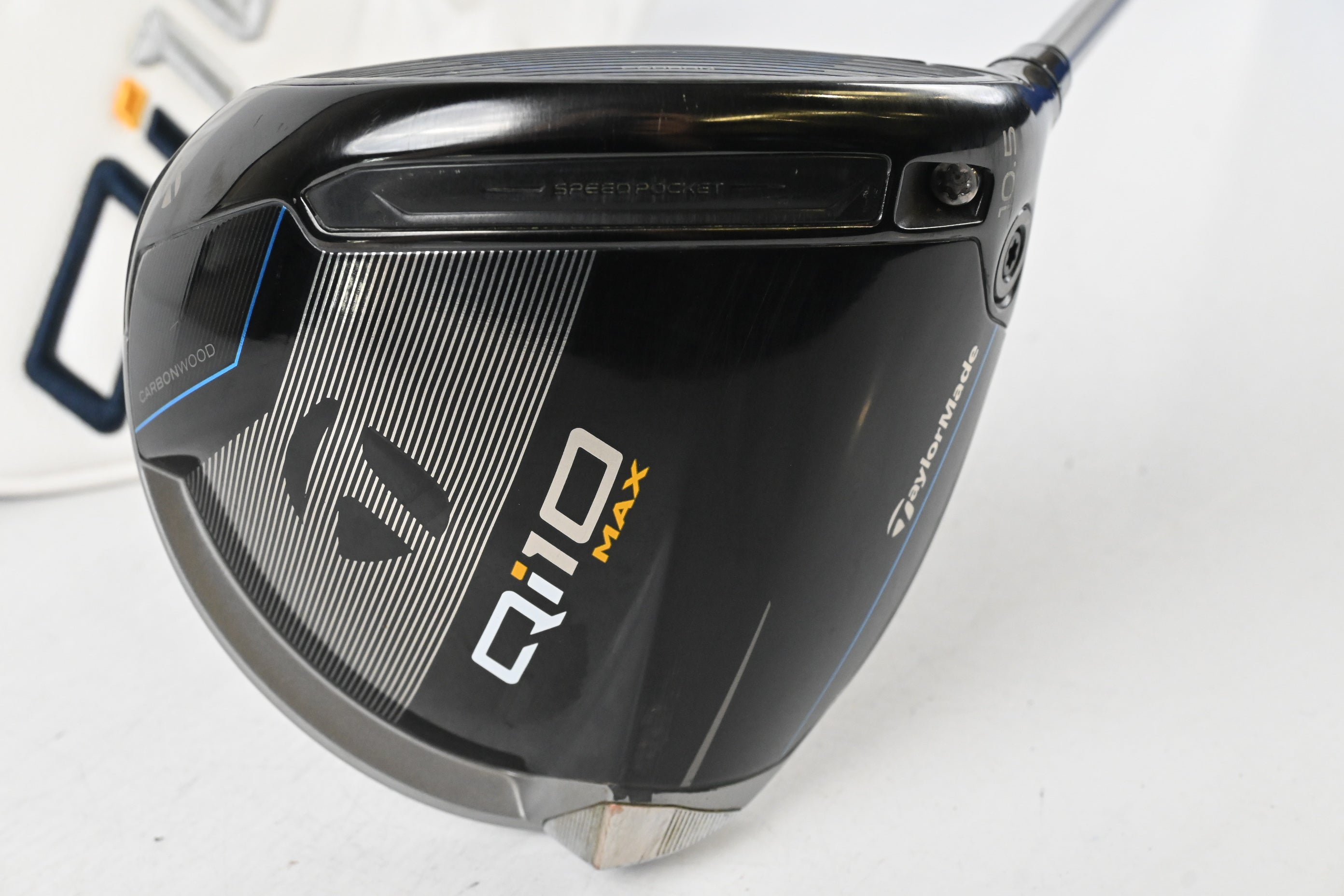 Taylormade Qi10 Max Driver / 10.5 Degree / Regular Flex Fujikura Speeder NX TCS