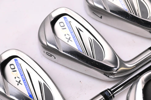 Left Hand XXIO Eleven Irons / 5-PW+GW+SW / Regular Flex N.S.Pro 860GH Shafts