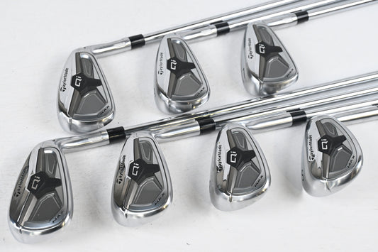 Taylormade Qi Max Irons / 5-PW+SW / Regular Flex KBS MAX MT 85 Shafts