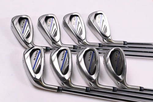 Left Hand XXIO Eleven Irons / 5-PW+GW+SW / Regular Flex N.S.Pro 860GH Shafts