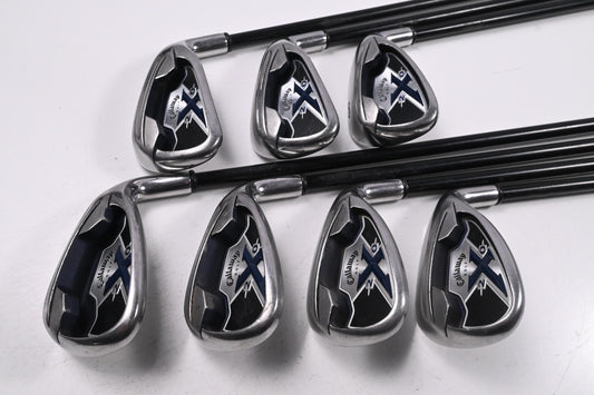 Callaway X-20 Irons / 6-PW+AW+SW / Regular Flex Callaway X 75g Shafts