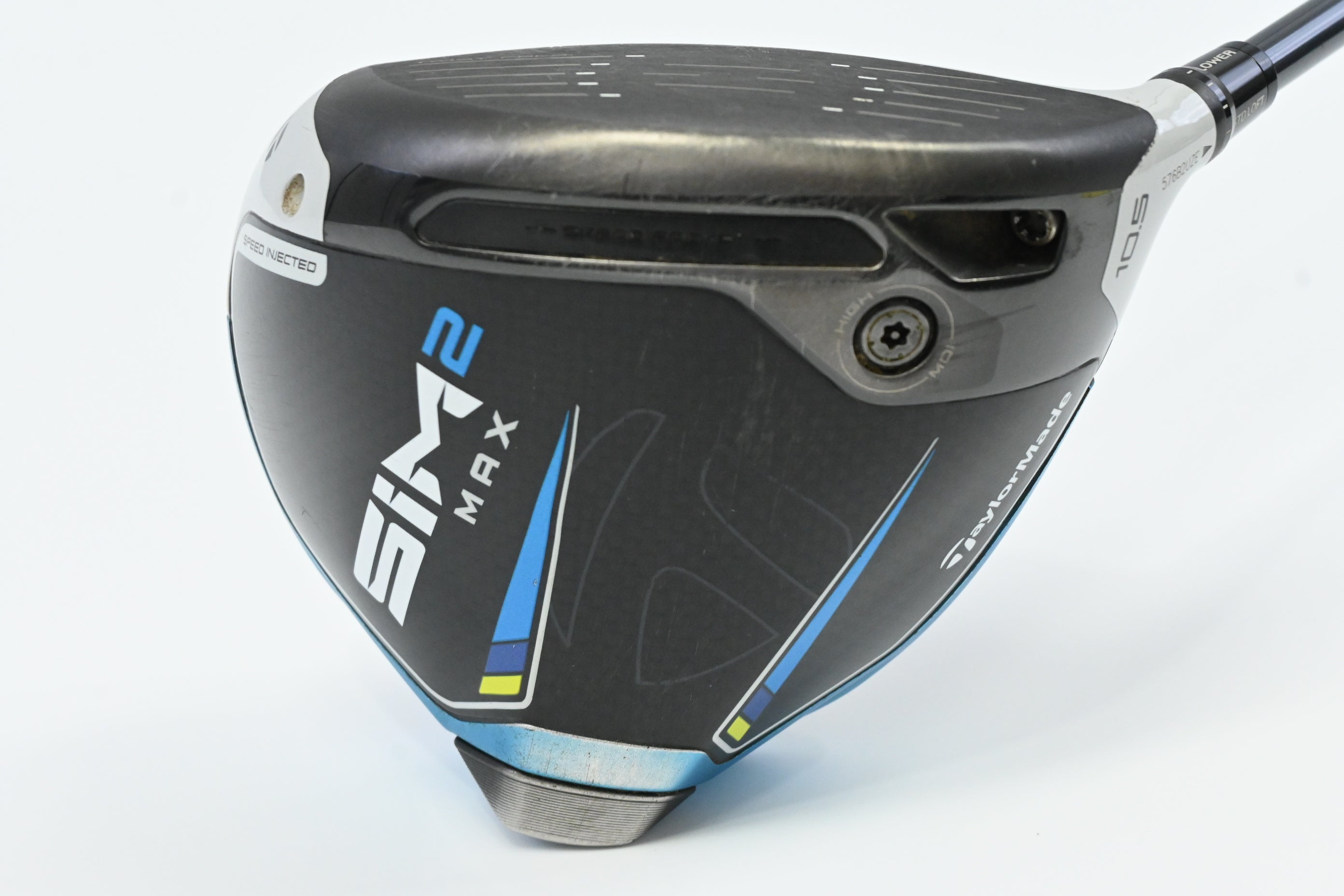 Taylormade SIM2 Max Driver / 10.5 Degree / Regular Flex Diamana S+ 60 Shaft