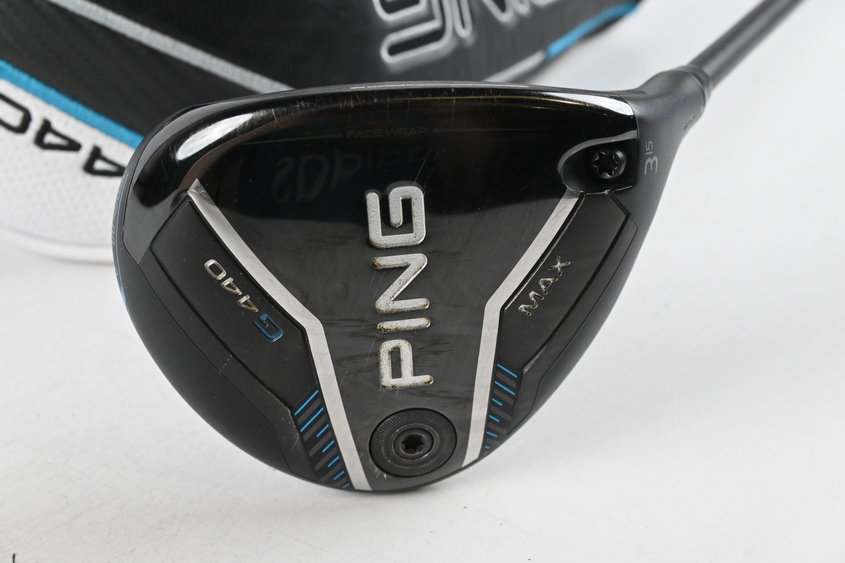 Ping G440 Max #3 Wood / 15 Degree / Stiff Flex Ping Alta CB Blue 65 Shaft