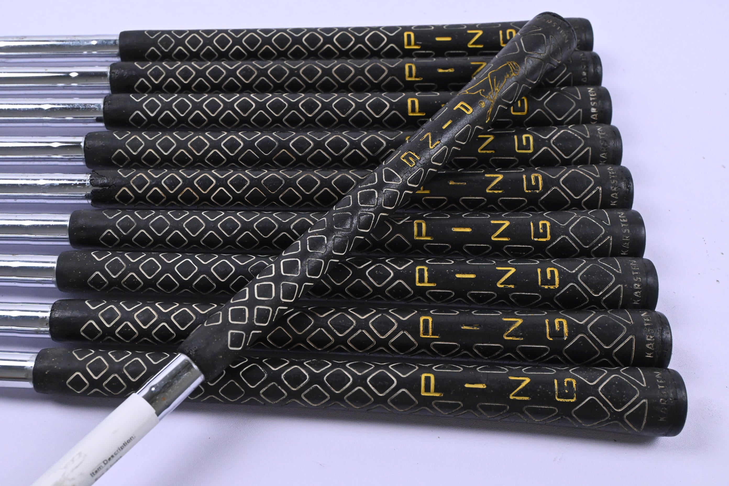 Ping Eye 2 Irons / 2-PW+SW / Orange Dot / Stiff Flex Ping ZZ Lite Shafts