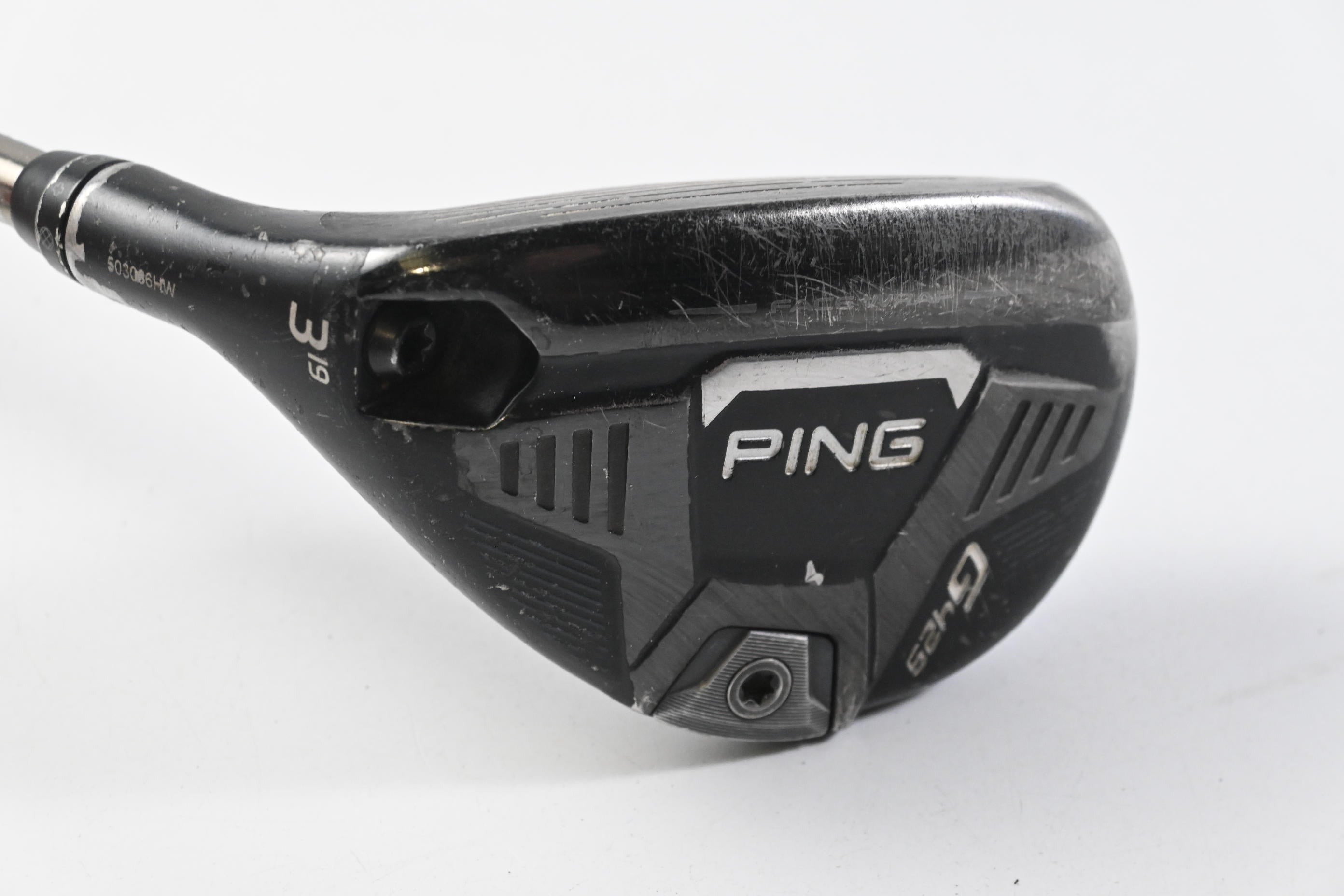 Left Hand Ping G425 #3 Hybrid / 19 Degree / Regular Flex Ping Tour Chrome 85