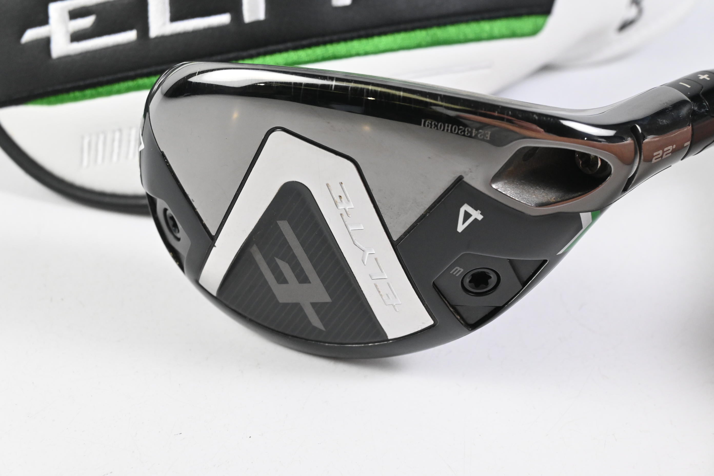 Callaway Elyte #4 Hybrid / 22 Degree / Regular Flex Denali Blue 60 Shaft