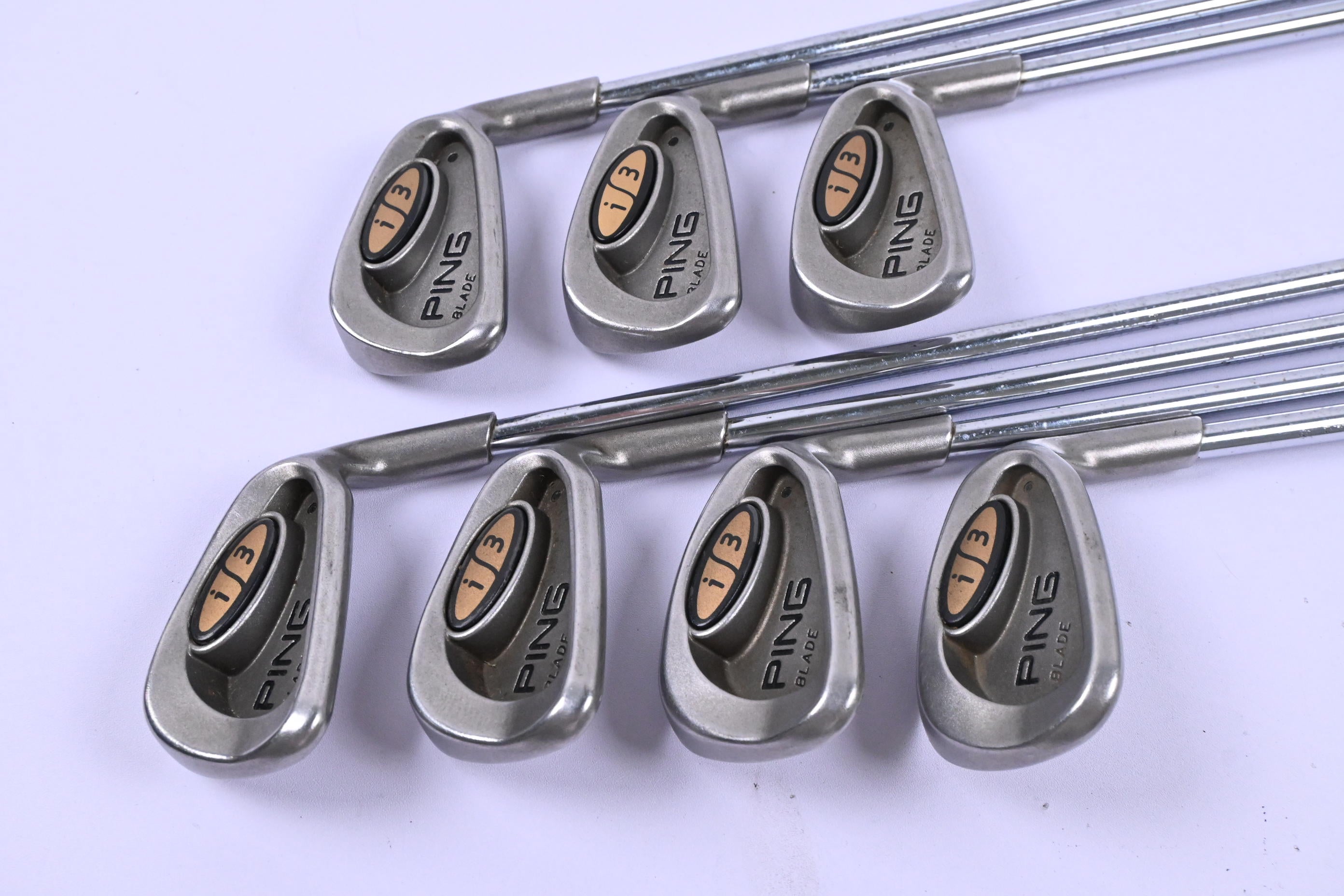 Ping i3 Irons / 5-PW+SW / Black Dot / Regular Flex Ping JZ Shafts