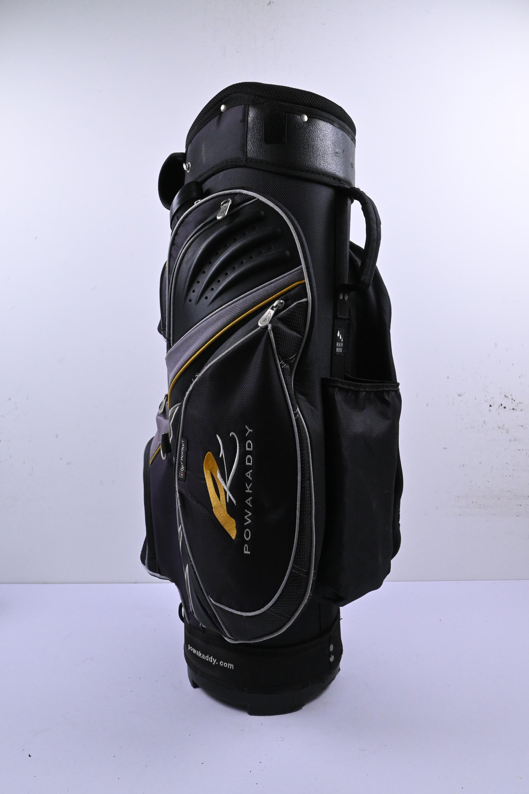 Powakaddy Cart Bag / 11-Way Divider / Grey & Black