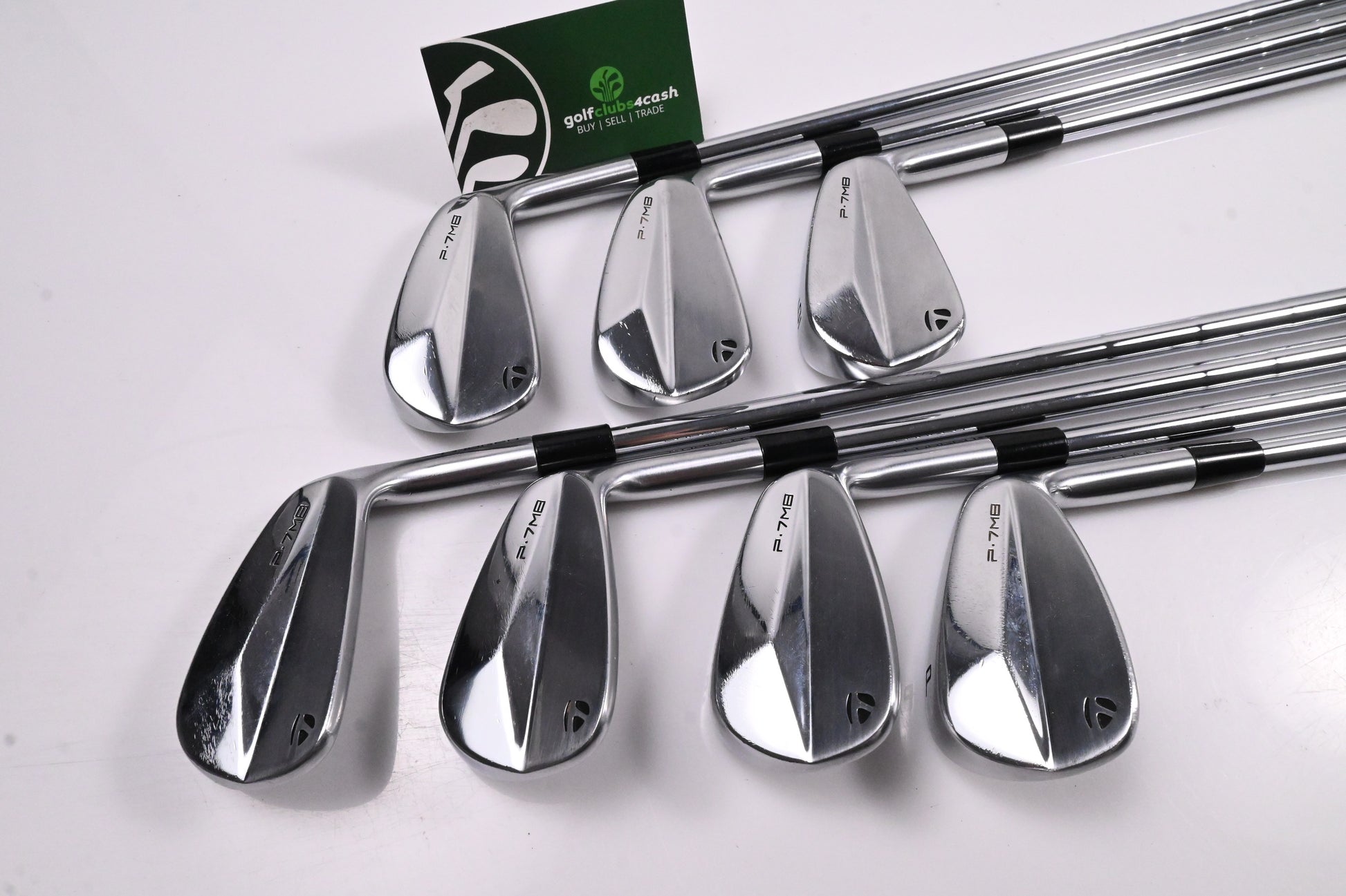Taylormade P7MB 2023 Irons / 4-PW / Stiff Flex KBS Tour Shafts